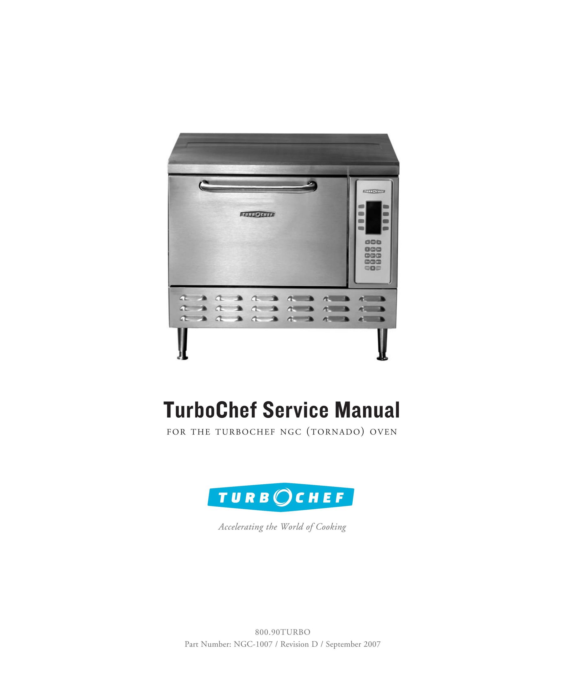Turbo Chef Technologies NGC-1007 Oven User Manual