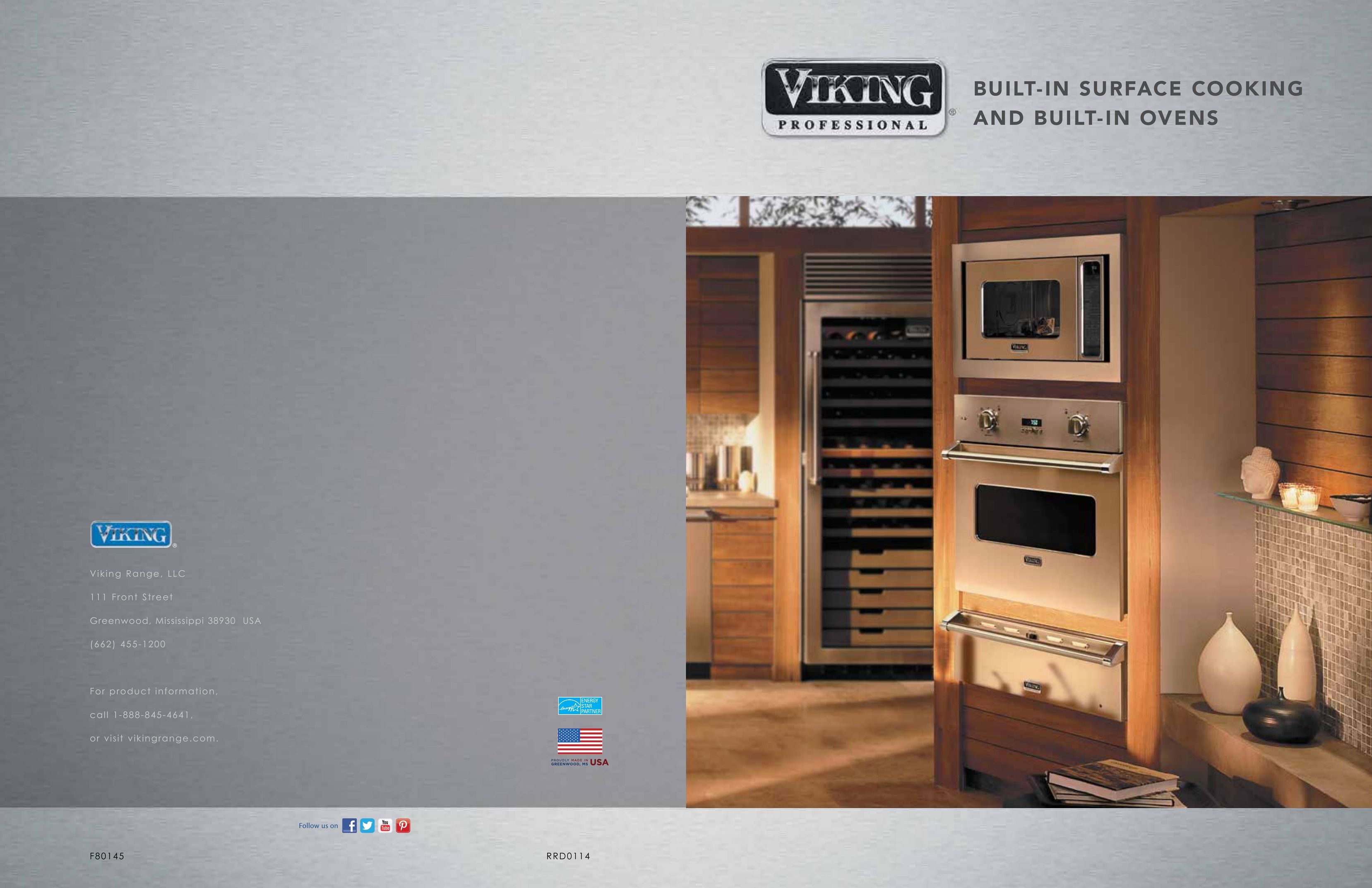 Viking RRD0114 Oven User Manual