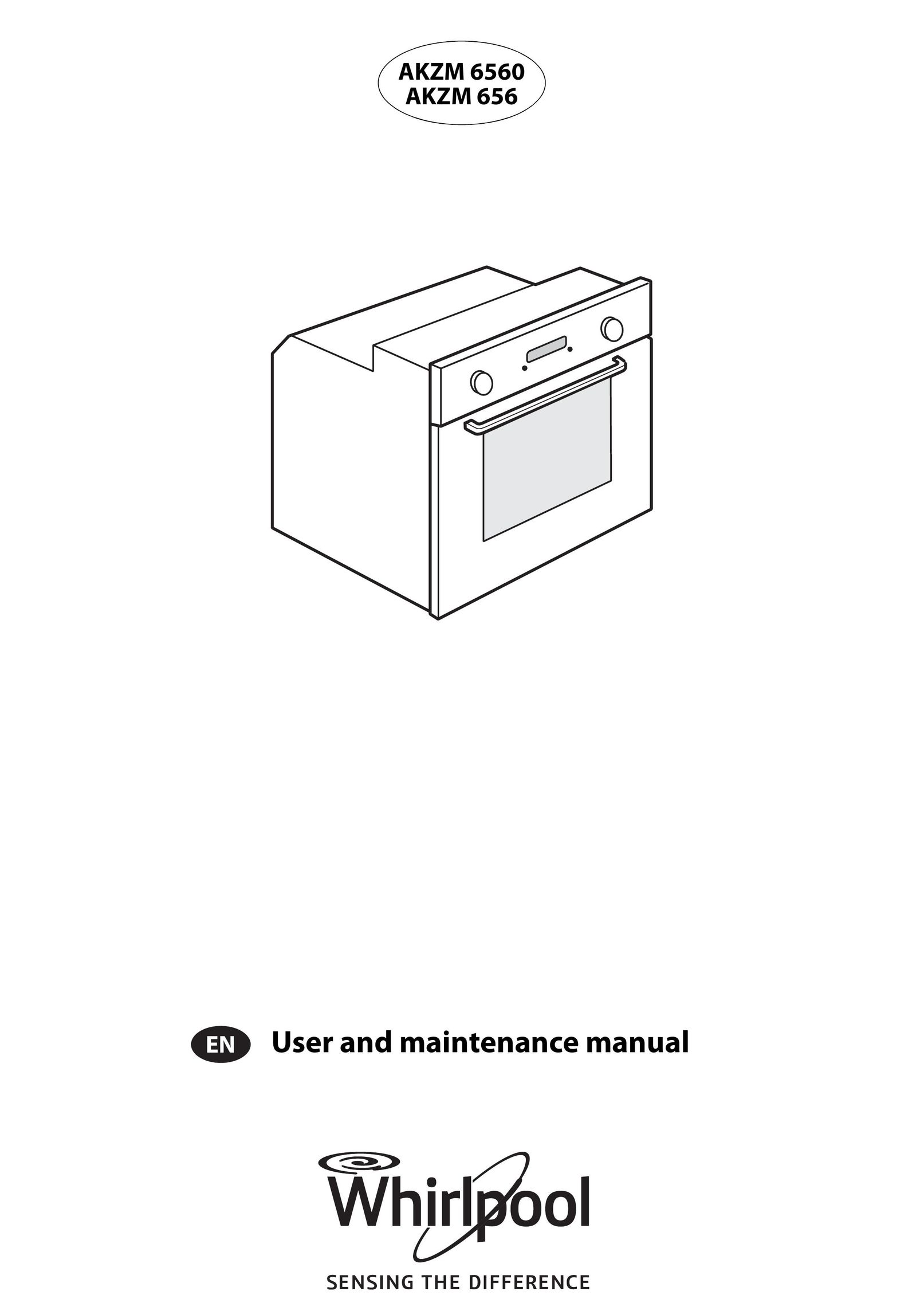 Whirlpool AKZM 6560 Oven User Manual