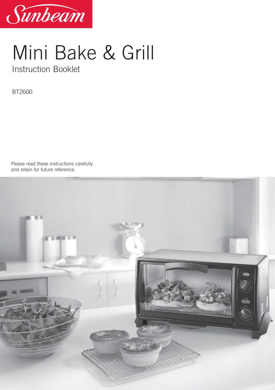 Sunbeam BT2600 Oven Accessories User Manual
