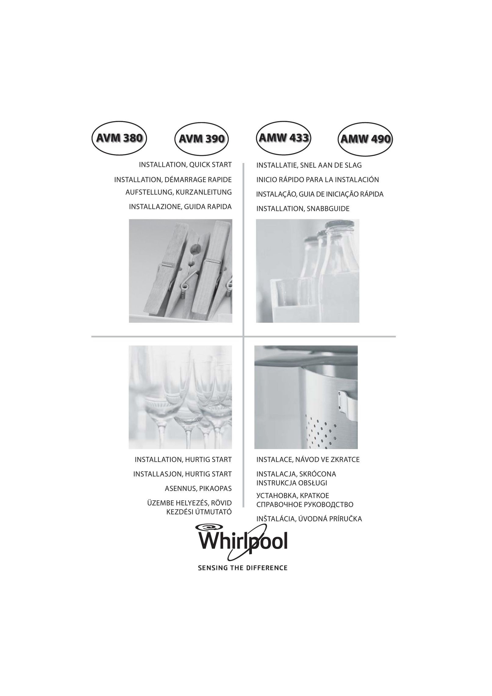 Whirlpool AMW 433 Oven Accessories User Manual