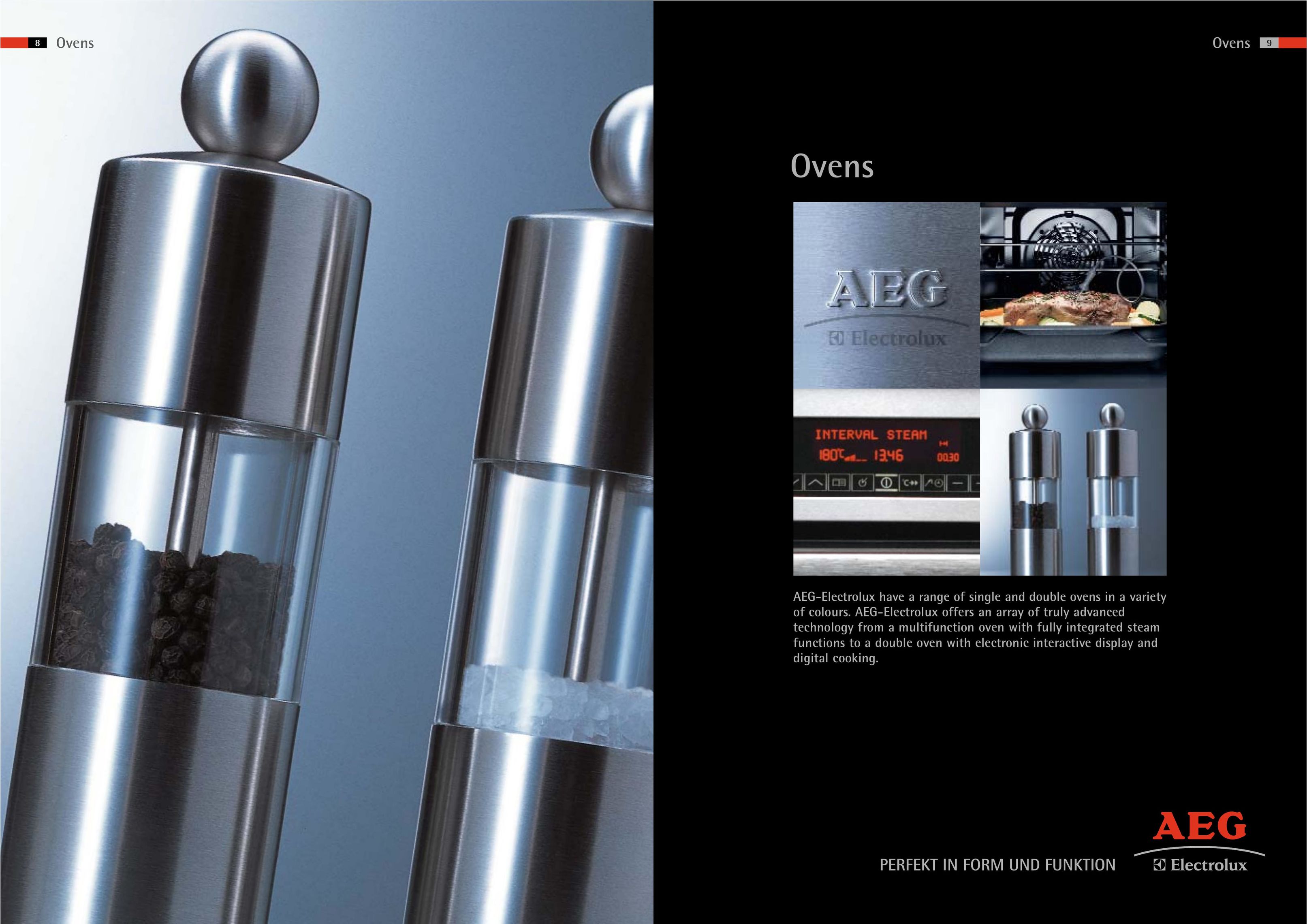 AEG Ovens Range User Manual