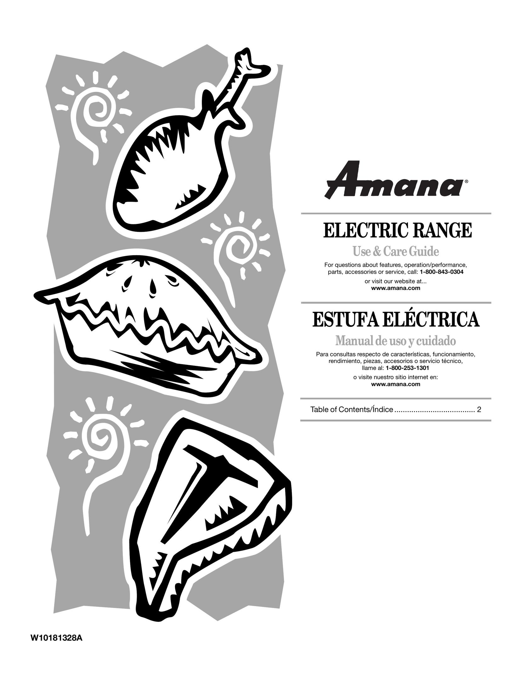 Amana AEP222VAW Range User Manual