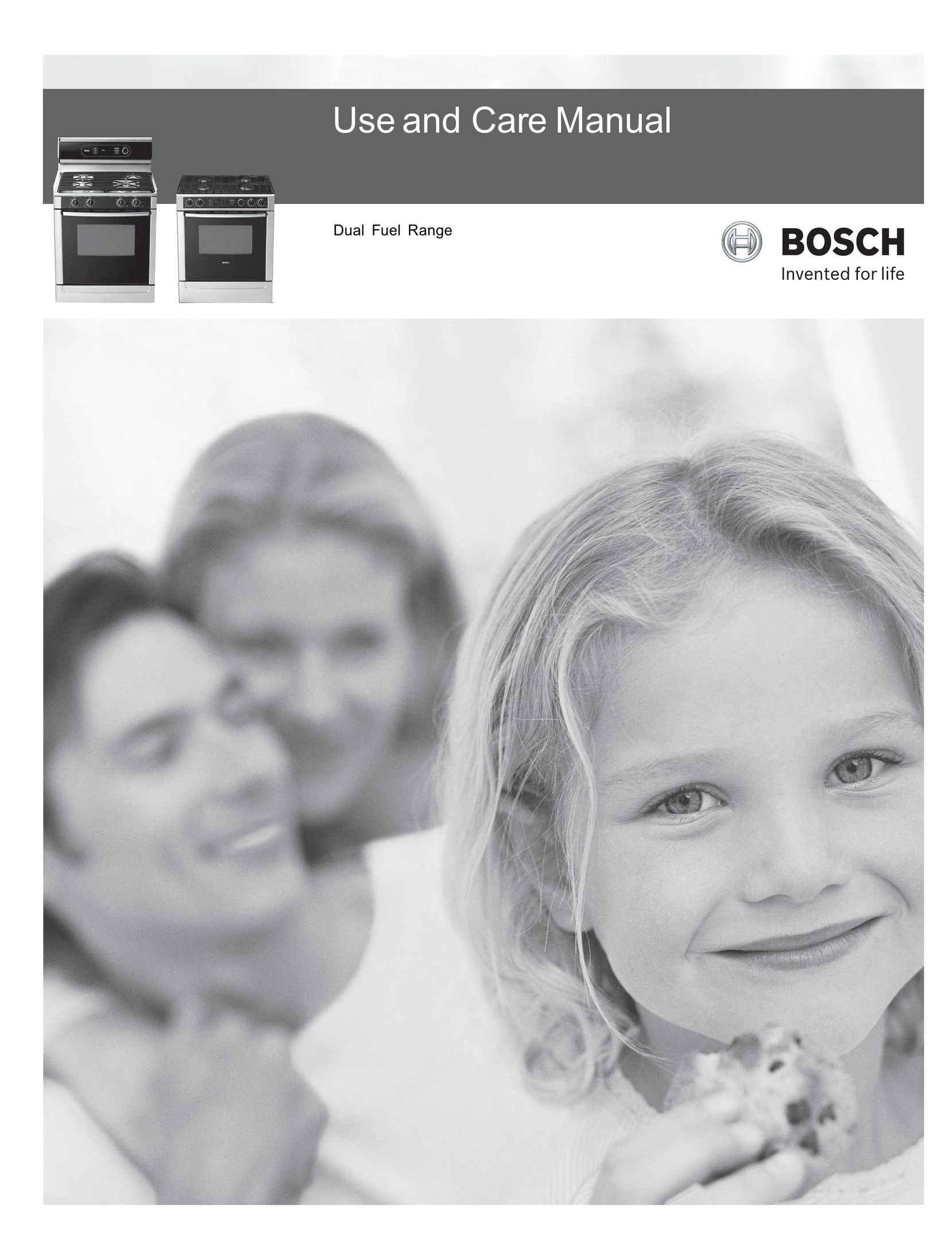 Bosch Appliances HDI7282U Range User Manual
