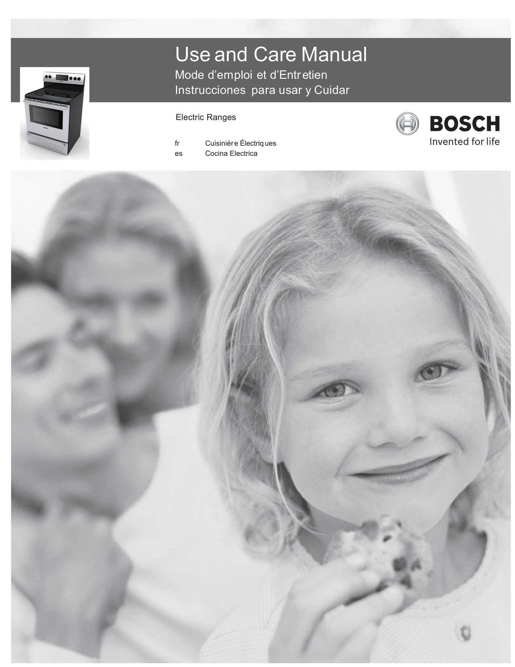 Bosch Appliances HES3023U Range User Manual