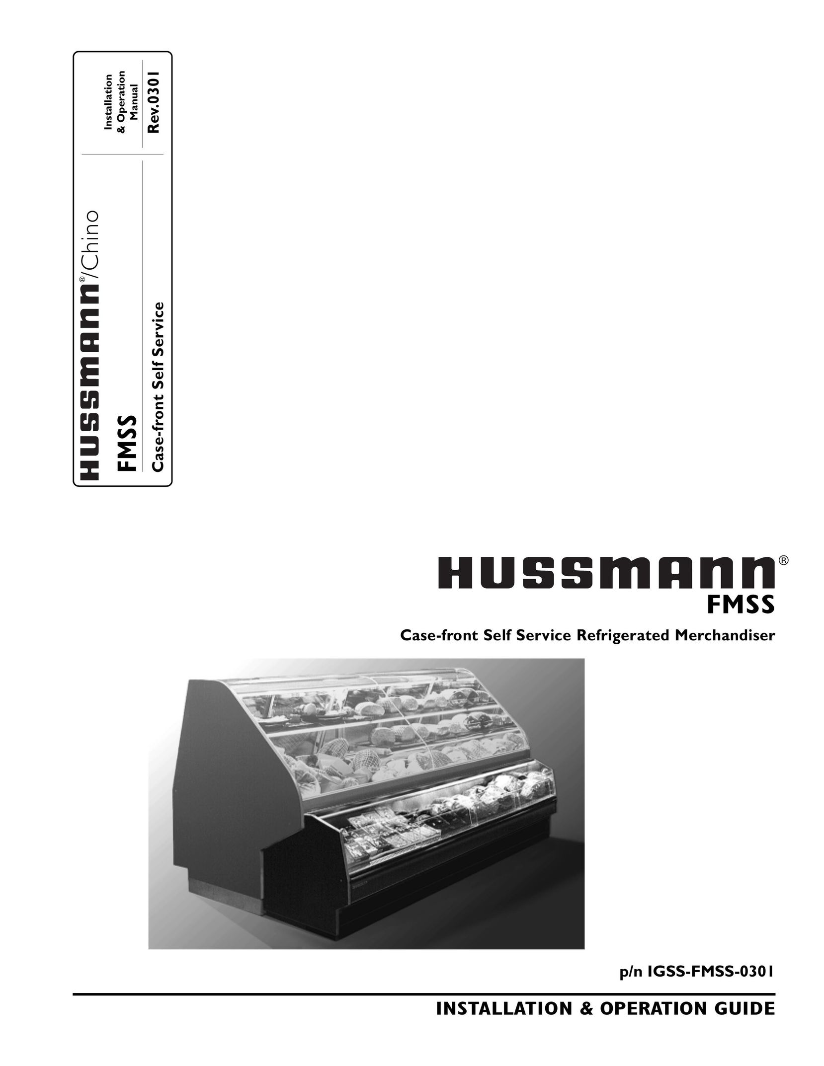 hussman IGSS-FMSS-0301 Range User Manual