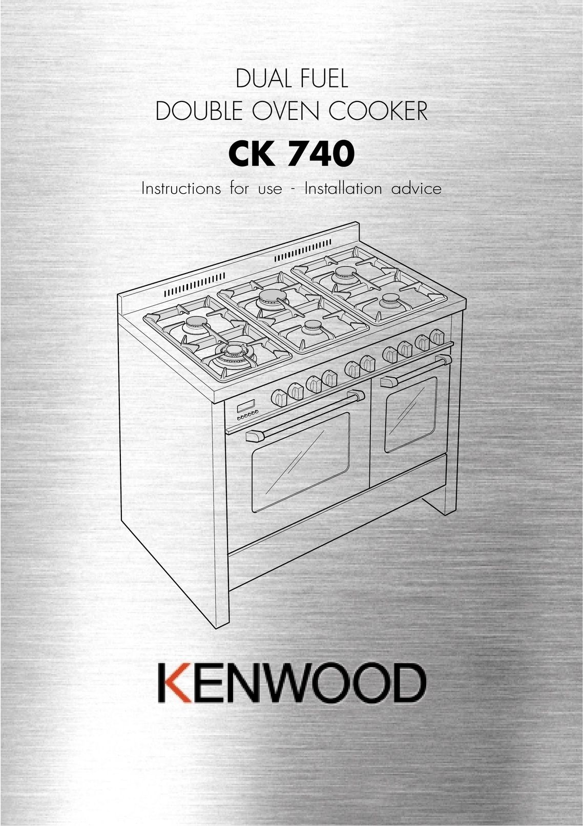 Kenwood CK 740 Range User Manual