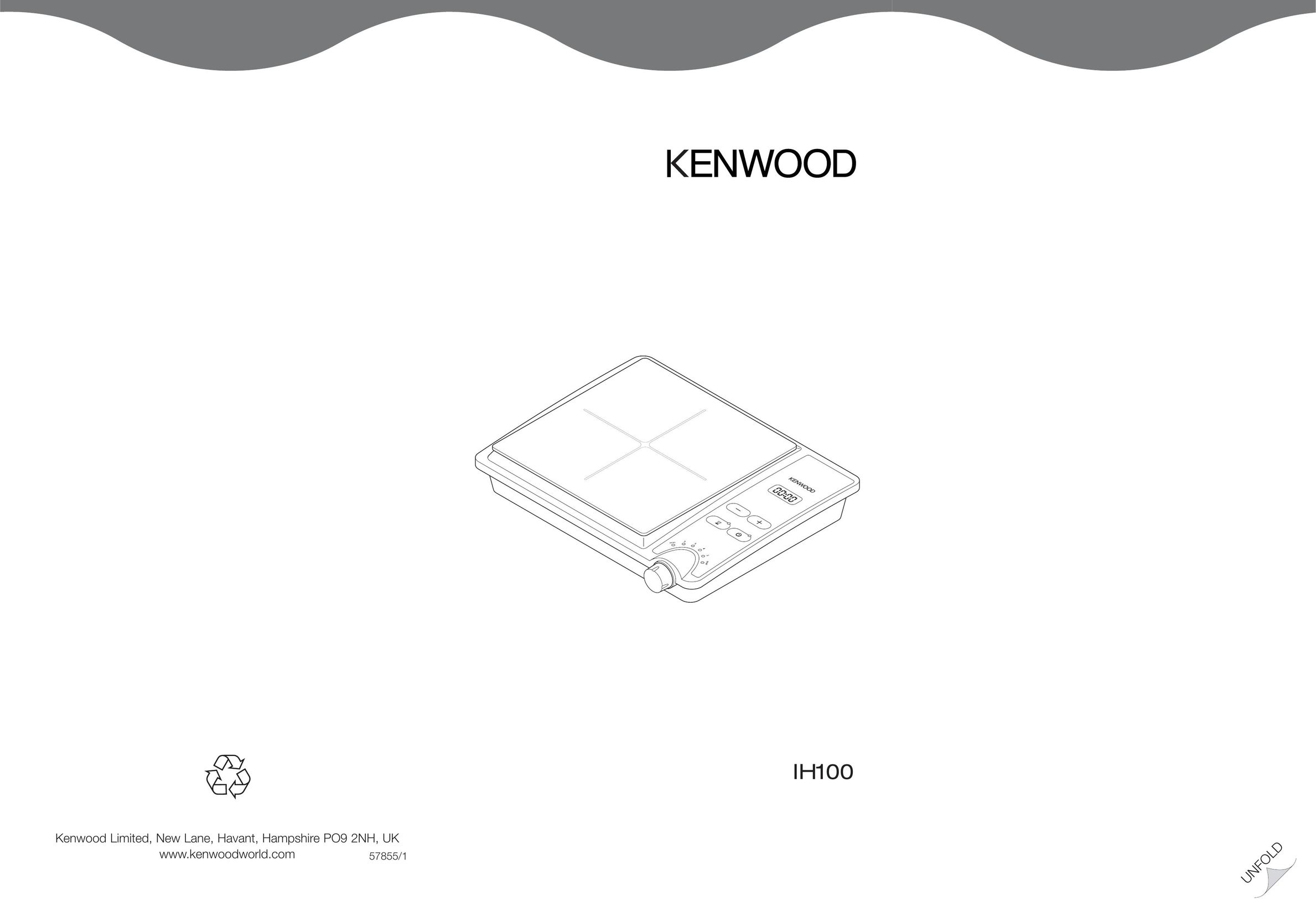 Kenwood IH100 Range User Manual
