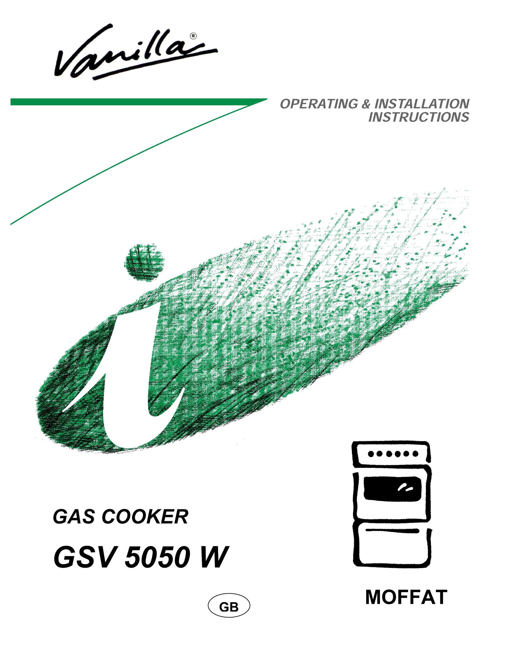 Moffat GSV 5050 W Range User Manual