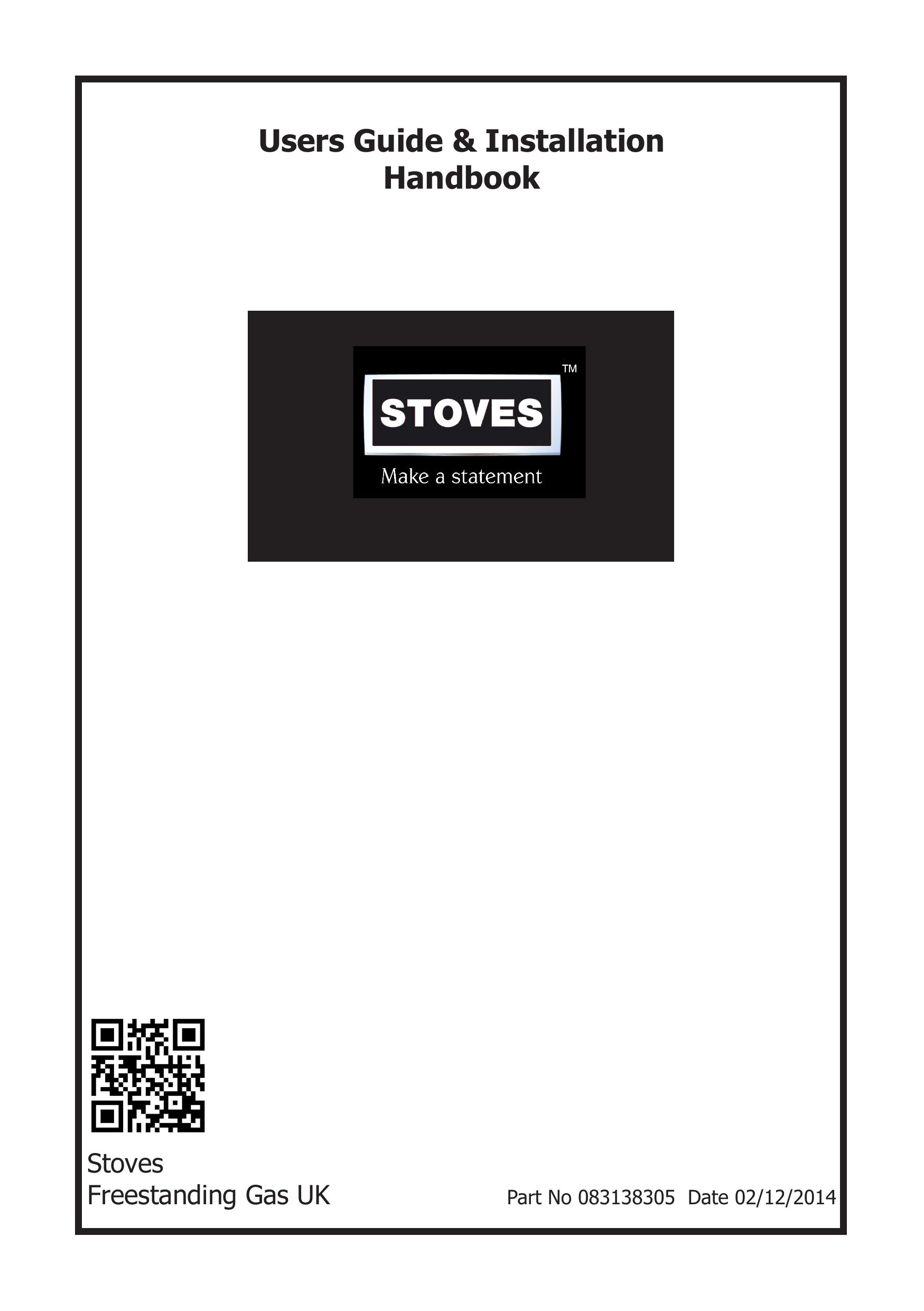 Stoves 83138305 Range User Manual