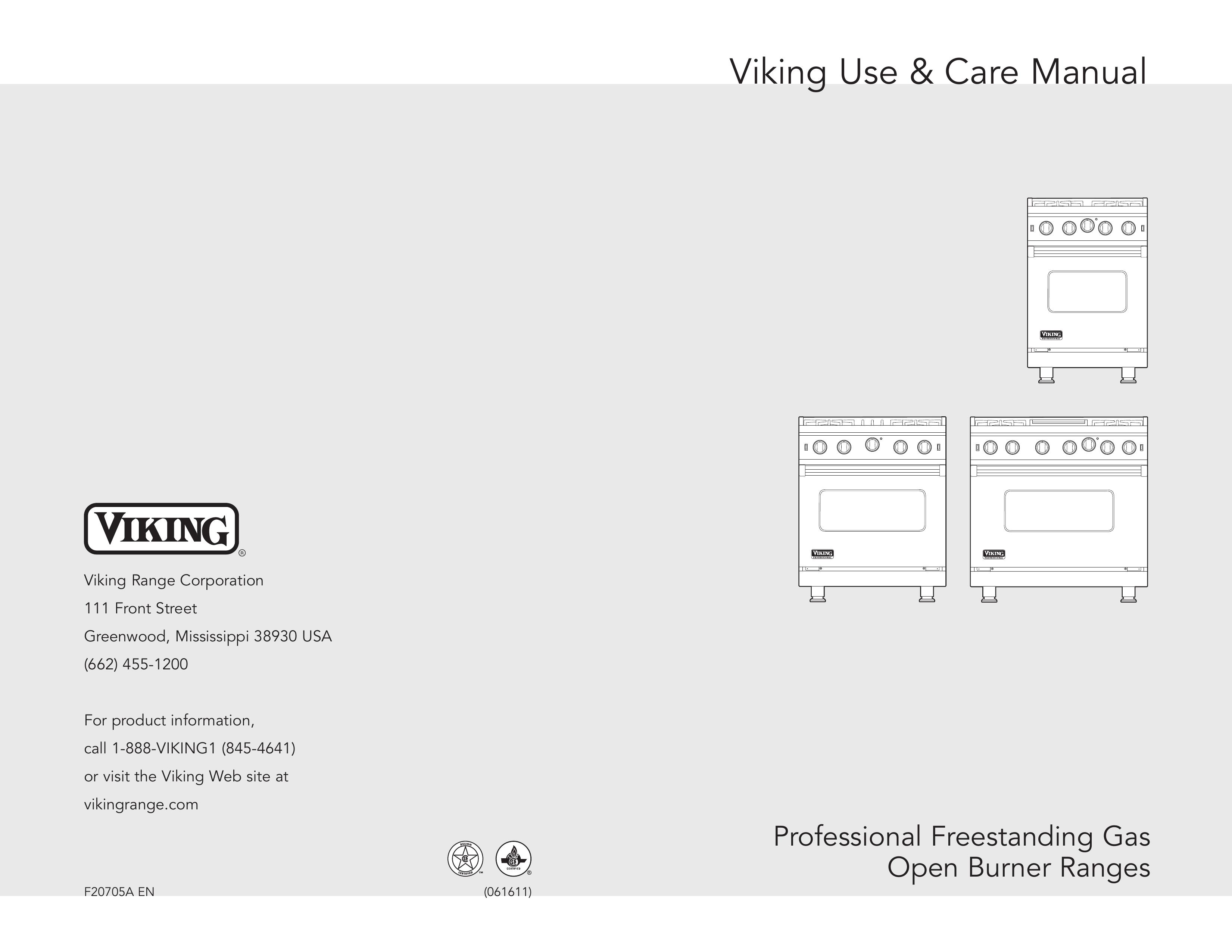 Viking F20705A EN Range User Manual