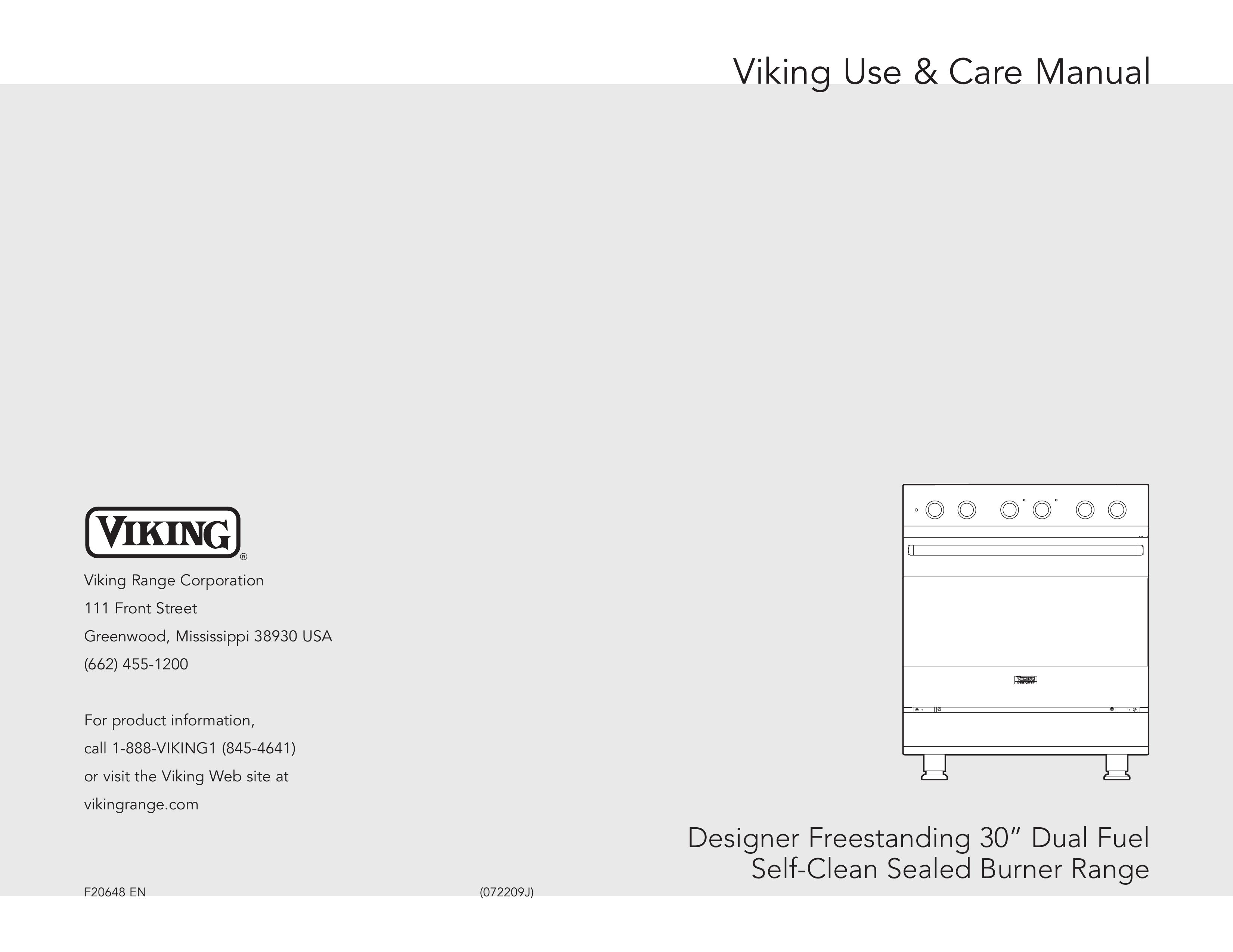 Viking RDSCD2305BSS Range User Manual