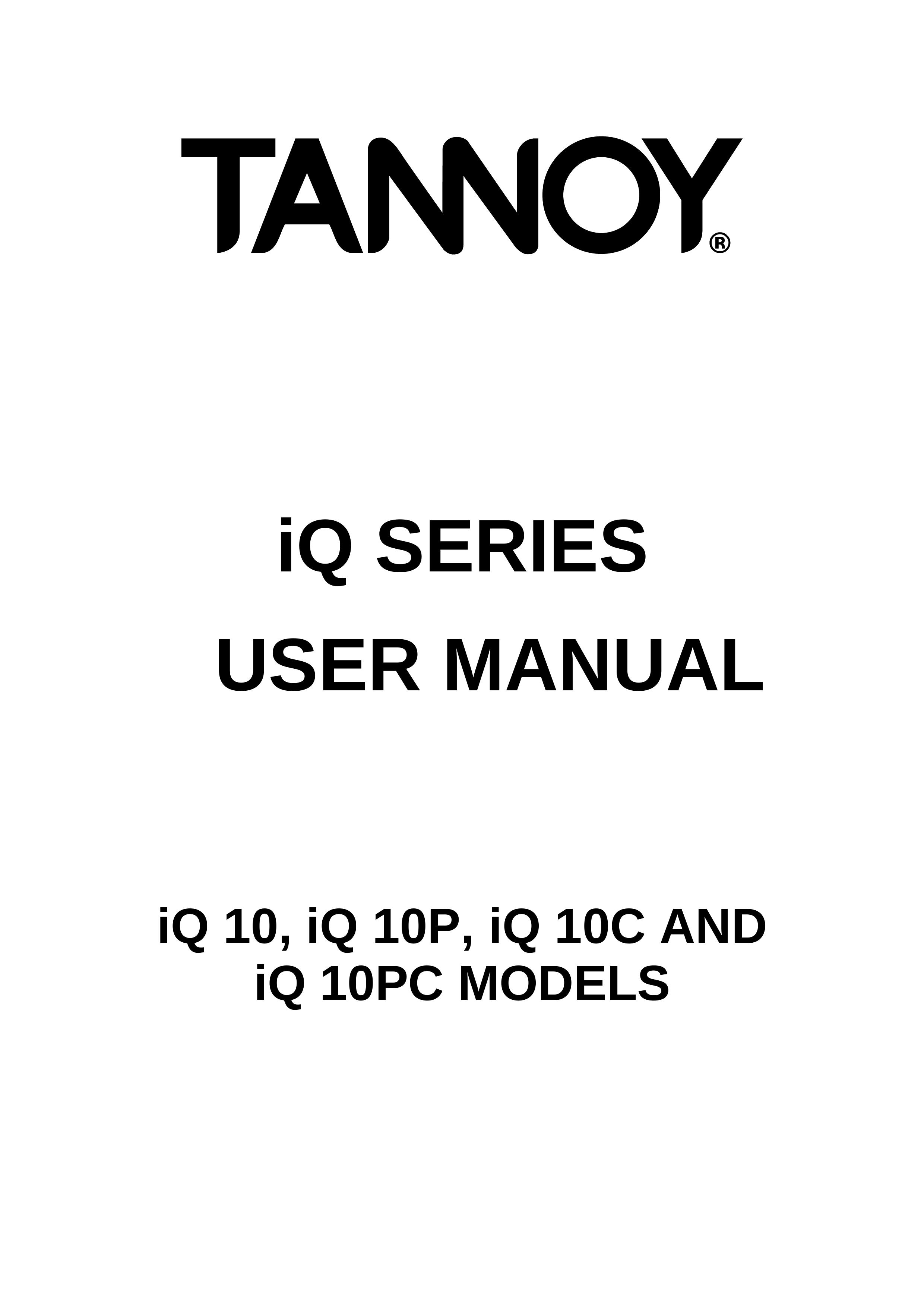 3Com iQ 10 Refrigerator User Manual