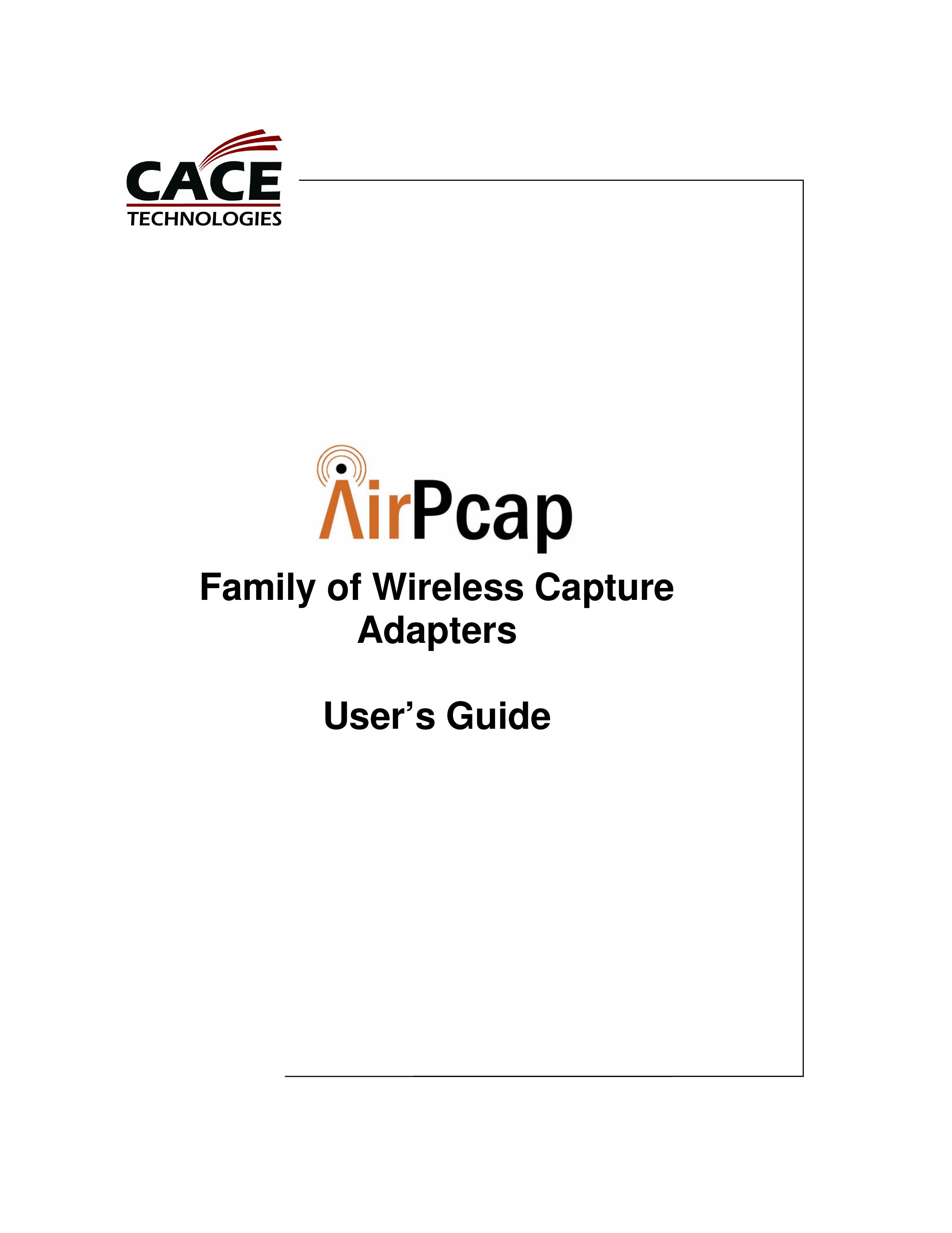 Cace Technologies AirPcap Wireless Capture Adapters Refrigerator User Manual