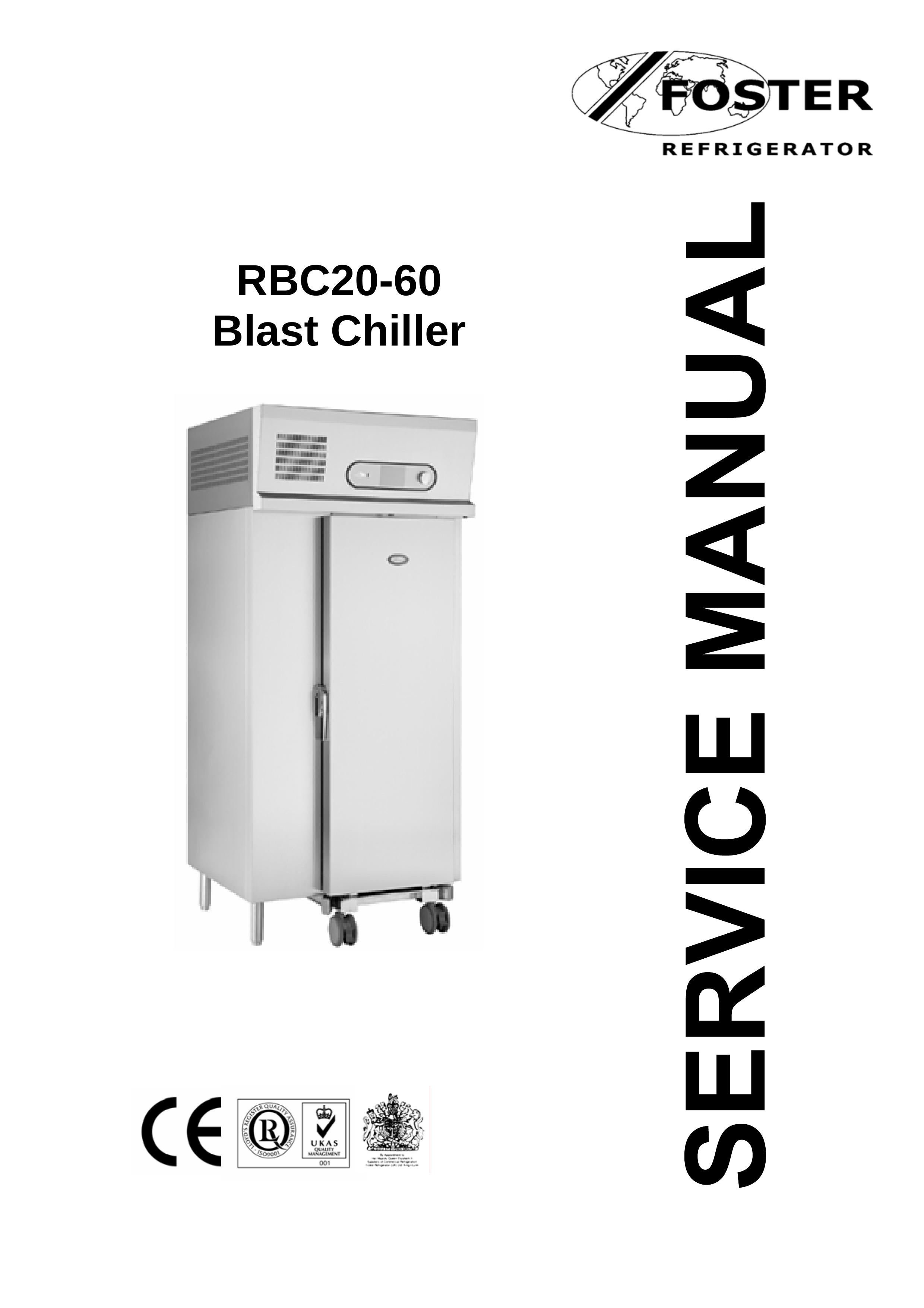Foster RBC20-60 Refrigerator User Manual