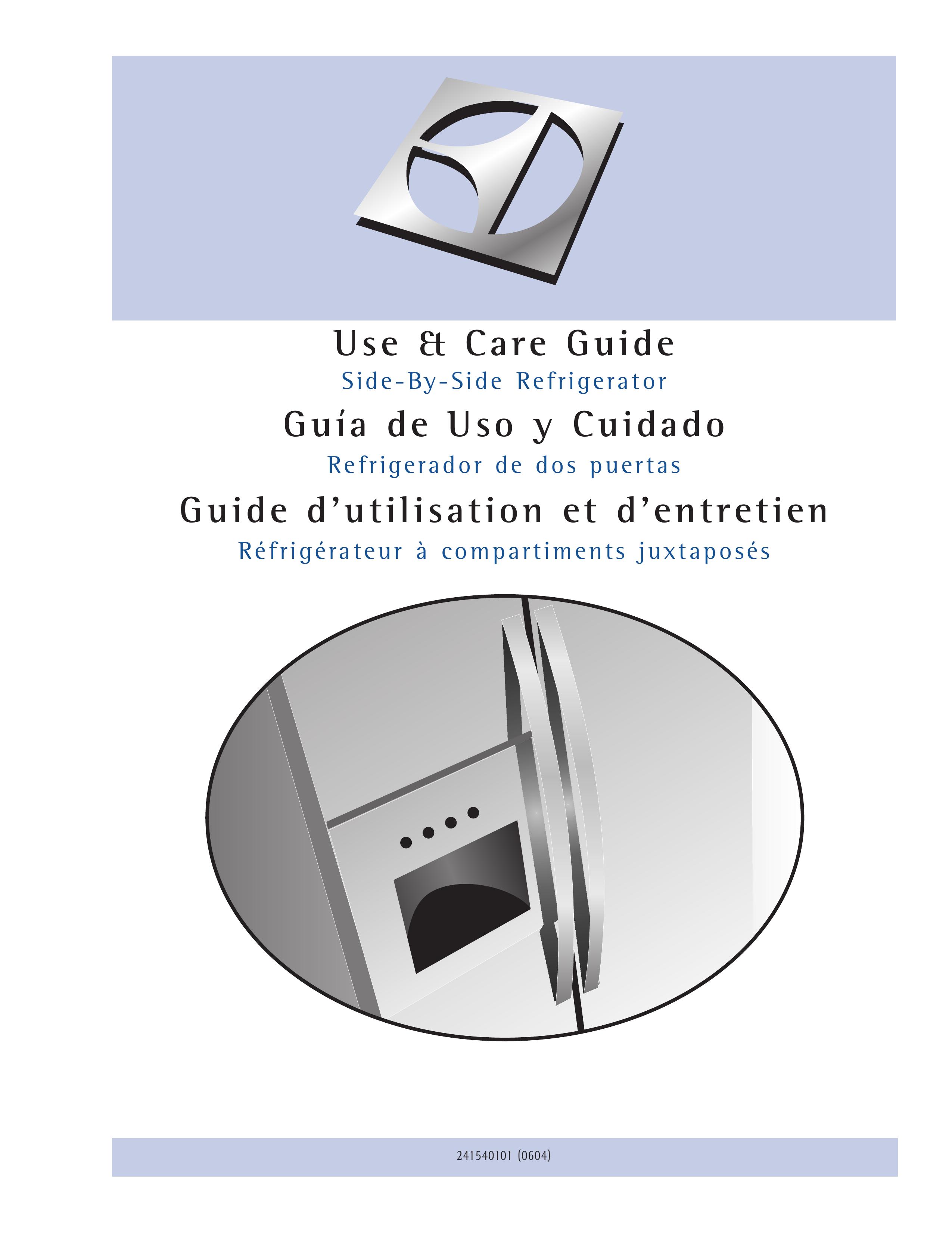 Frigidaire 241540101 Refrigerator User Manual