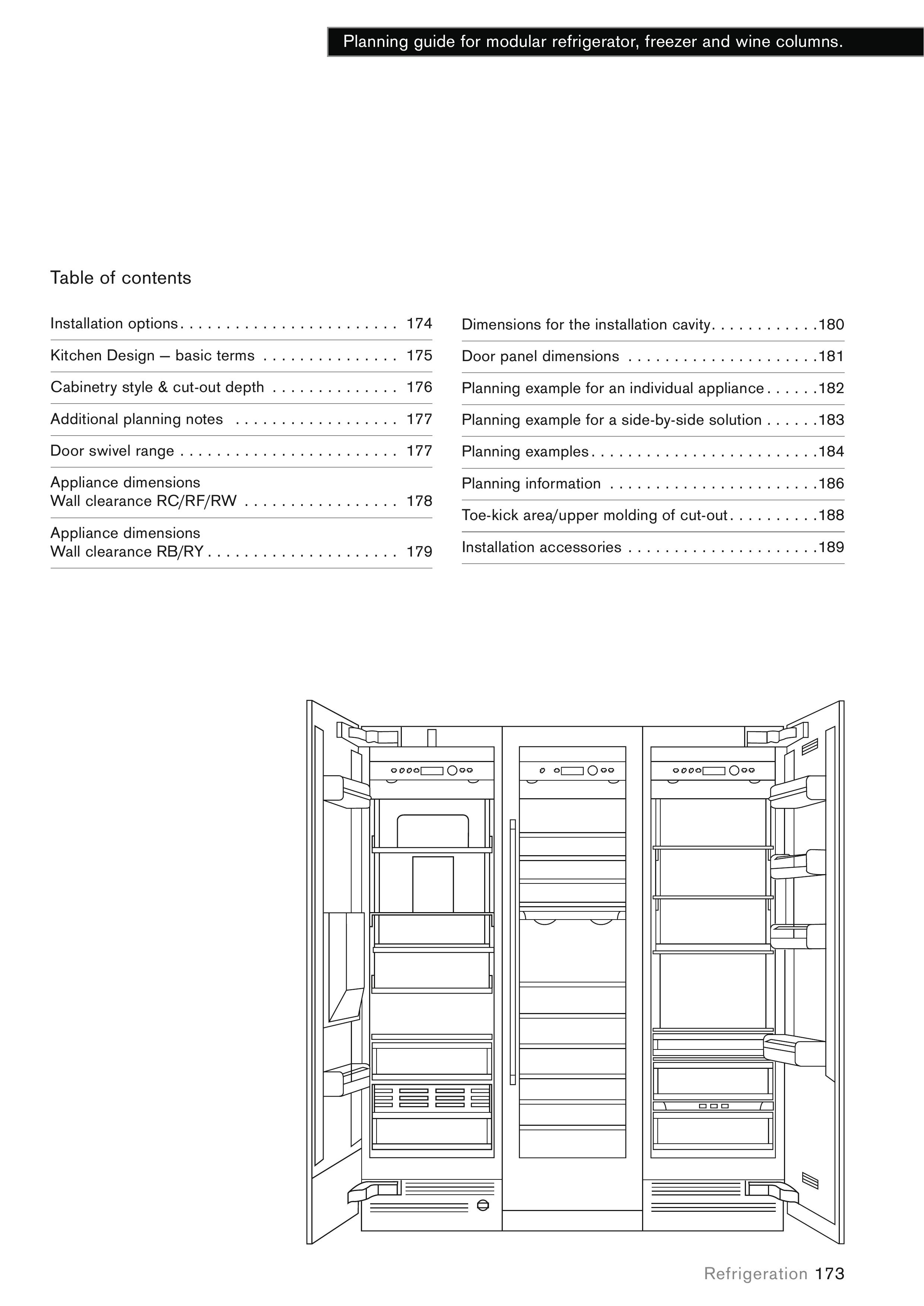 Gaggenau 603 Refrigerator User Manual