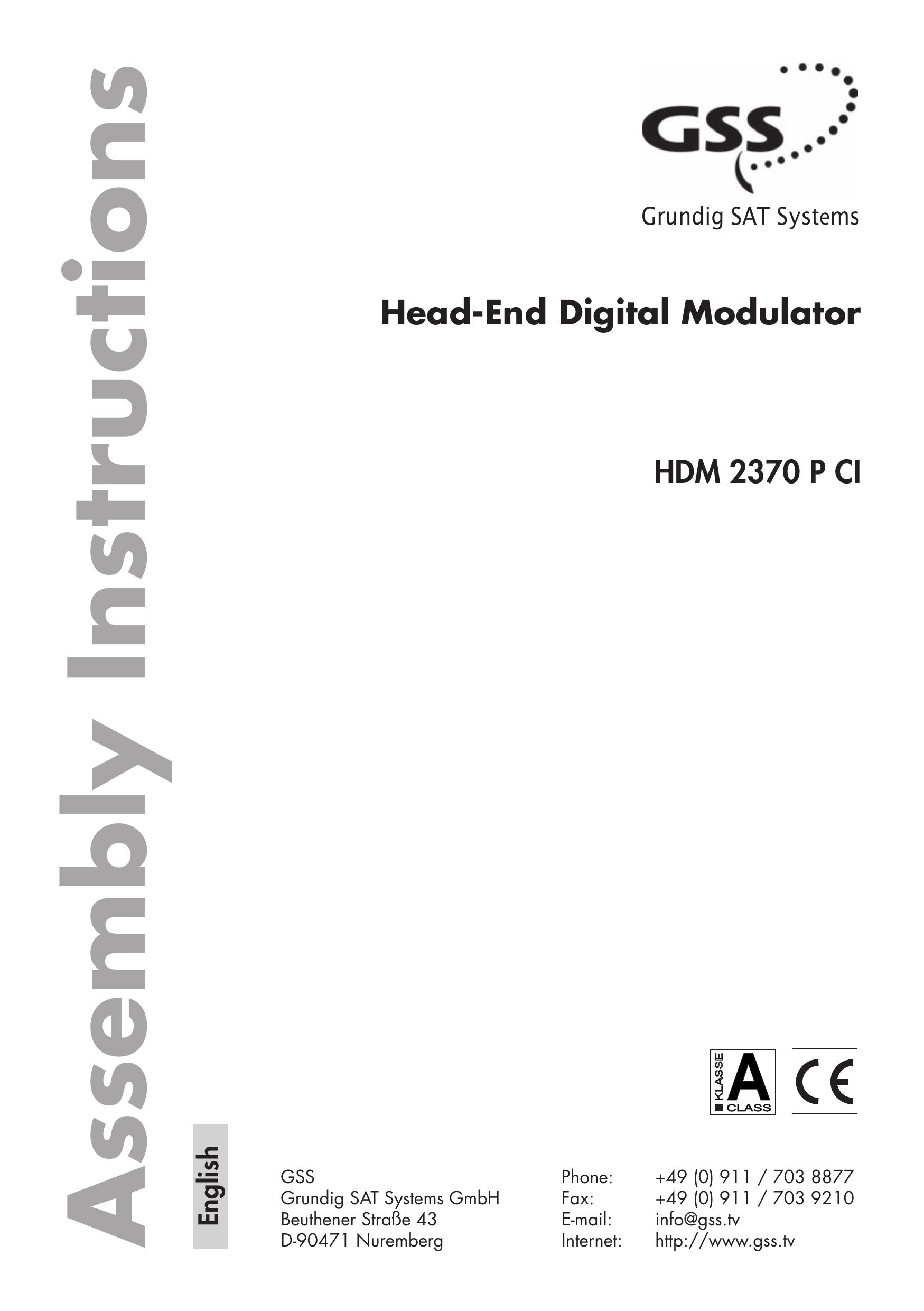 Grundig HDM 2370 P CI Refrigerator User Manual