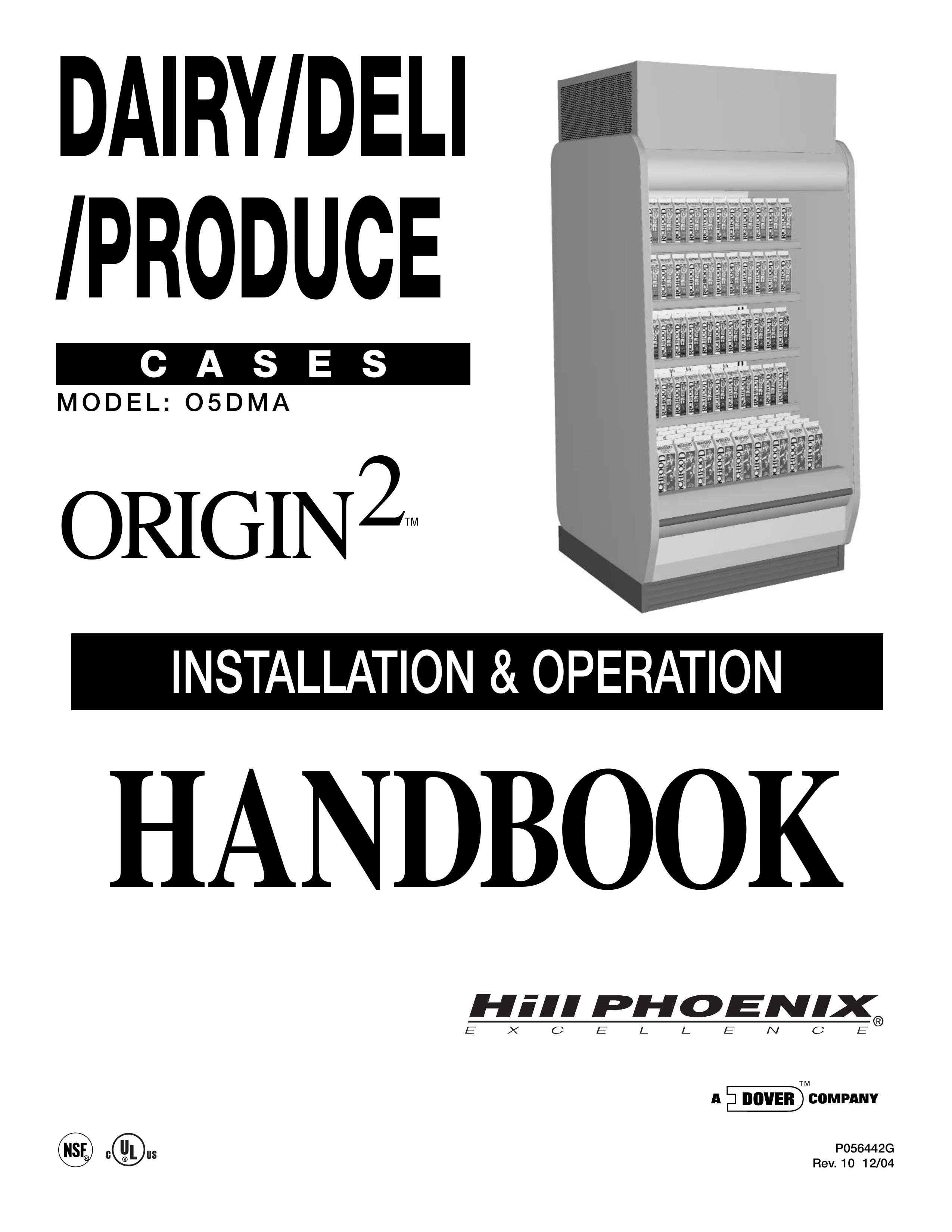Hill Phoenix 05DMA Refrigerator User Manual