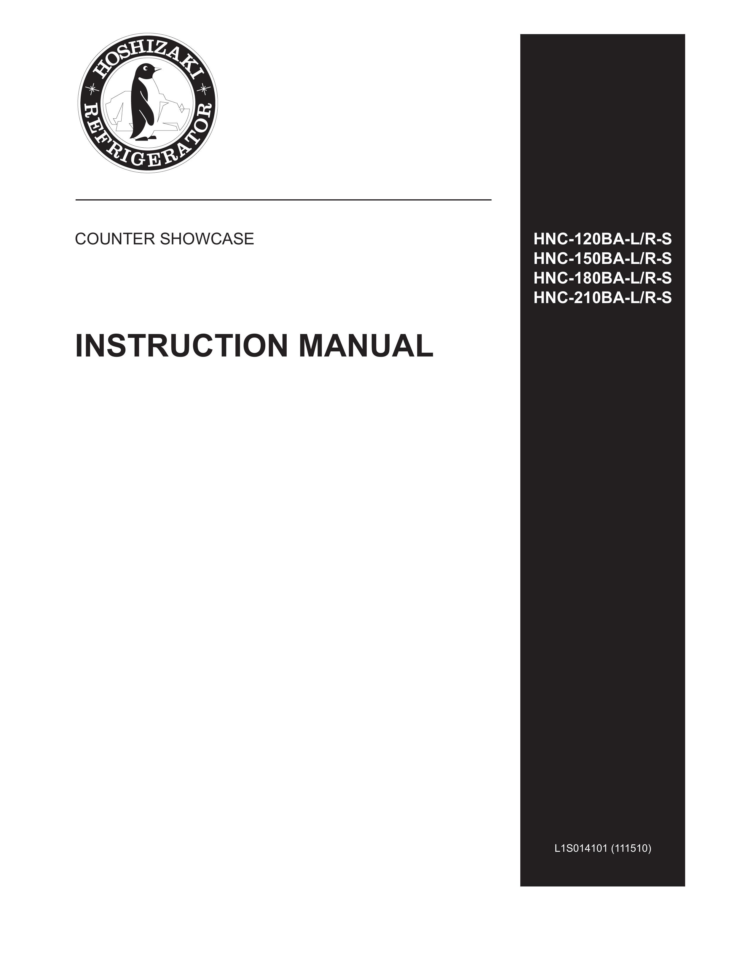 Hoshizaki HNC-150BA-L/R-S Refrigerator User Manual