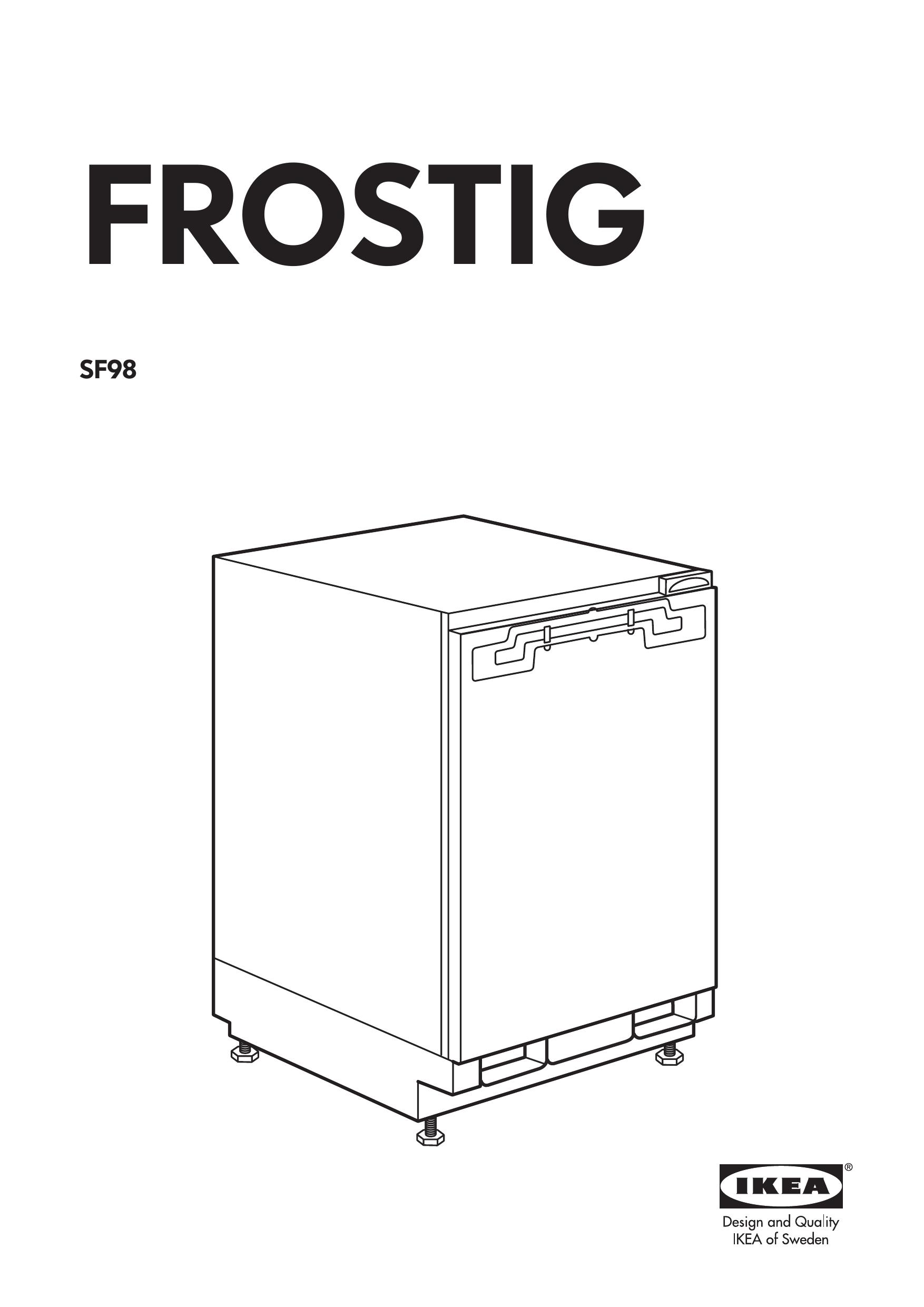 IKEA SF98 Refrigerator User Manual
