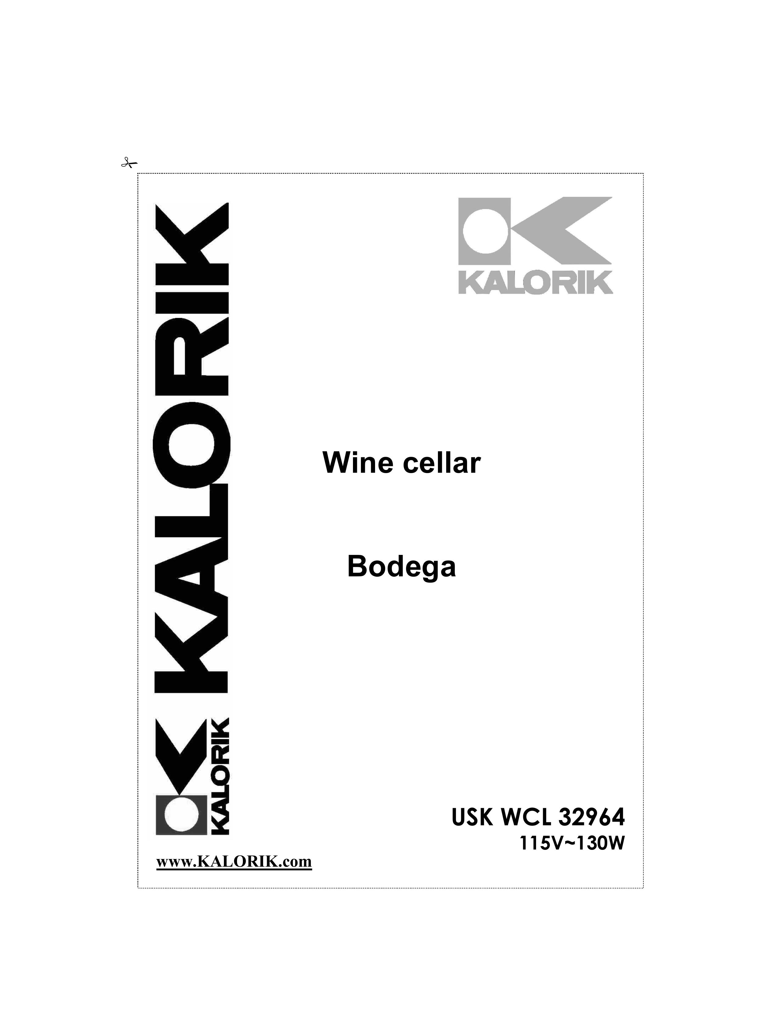 Kalorik USK WCL 32964 Refrigerator User Manual