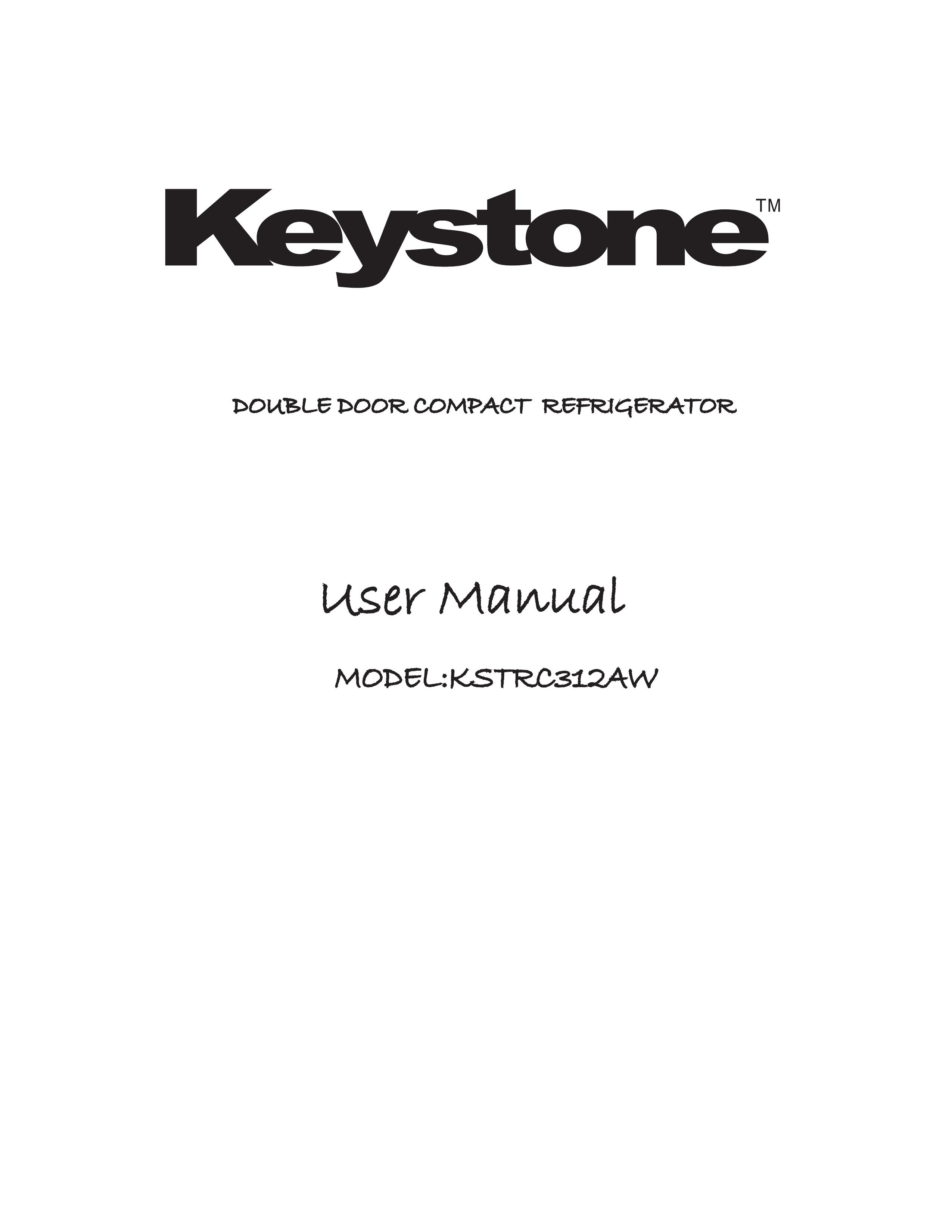 Keystone KSTRC312AW Refrigerator User Manual