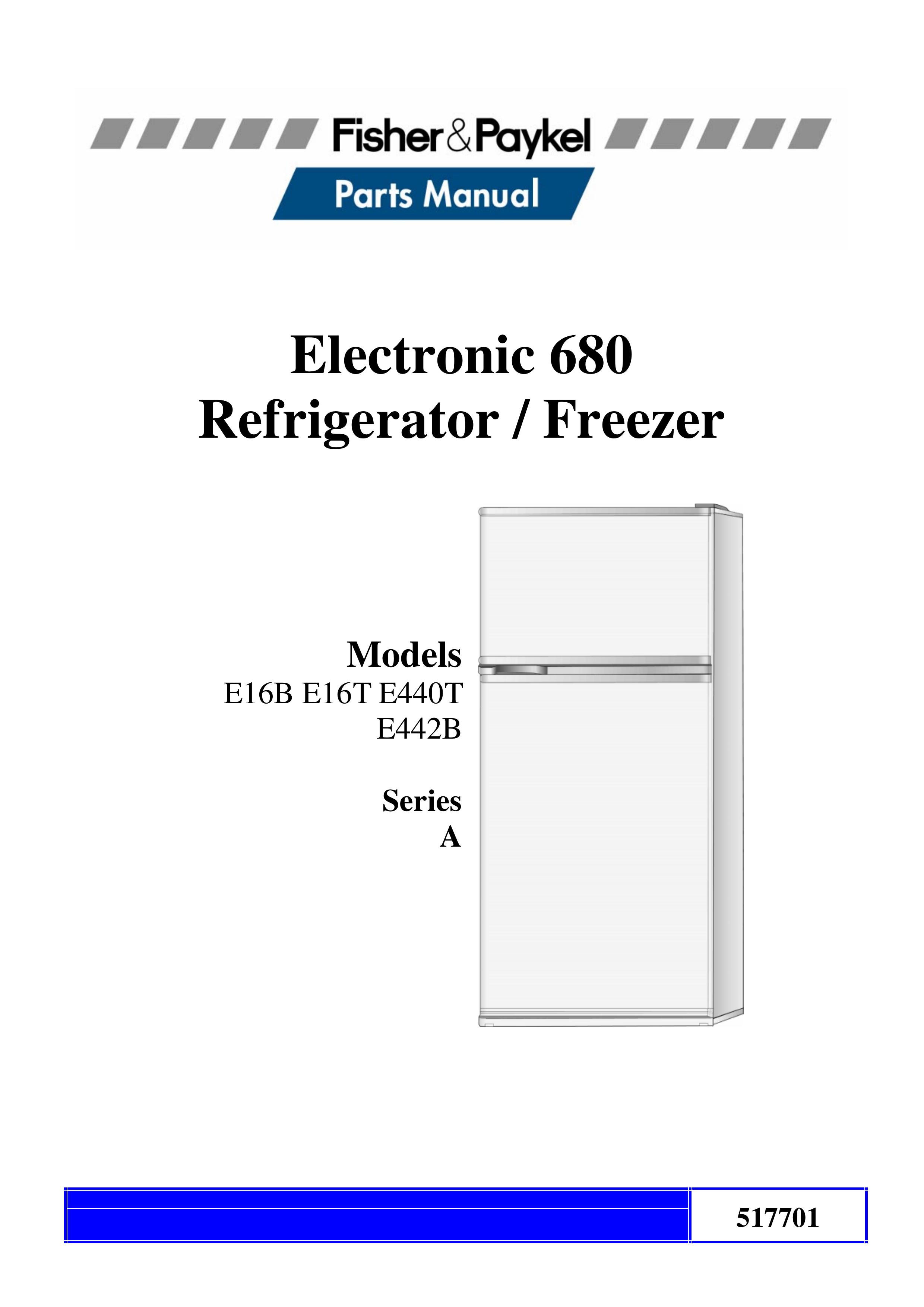 LG Electronics E16B Refrigerator User Manual