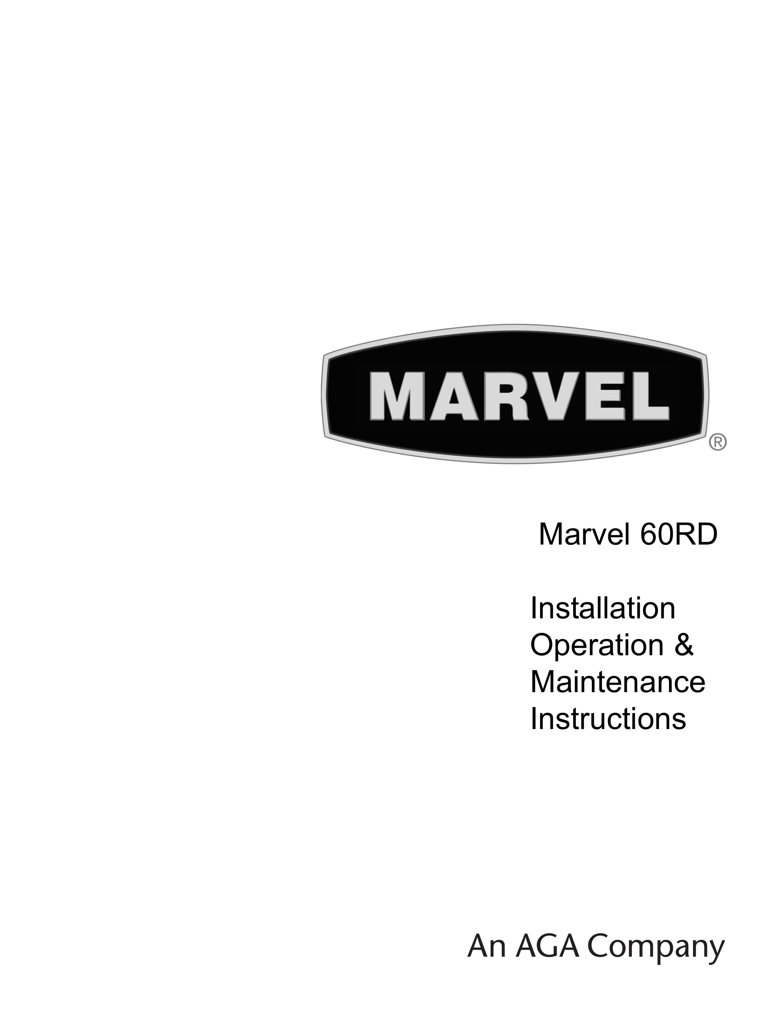 Marvel Industries 60RD Refrigerator User Manual