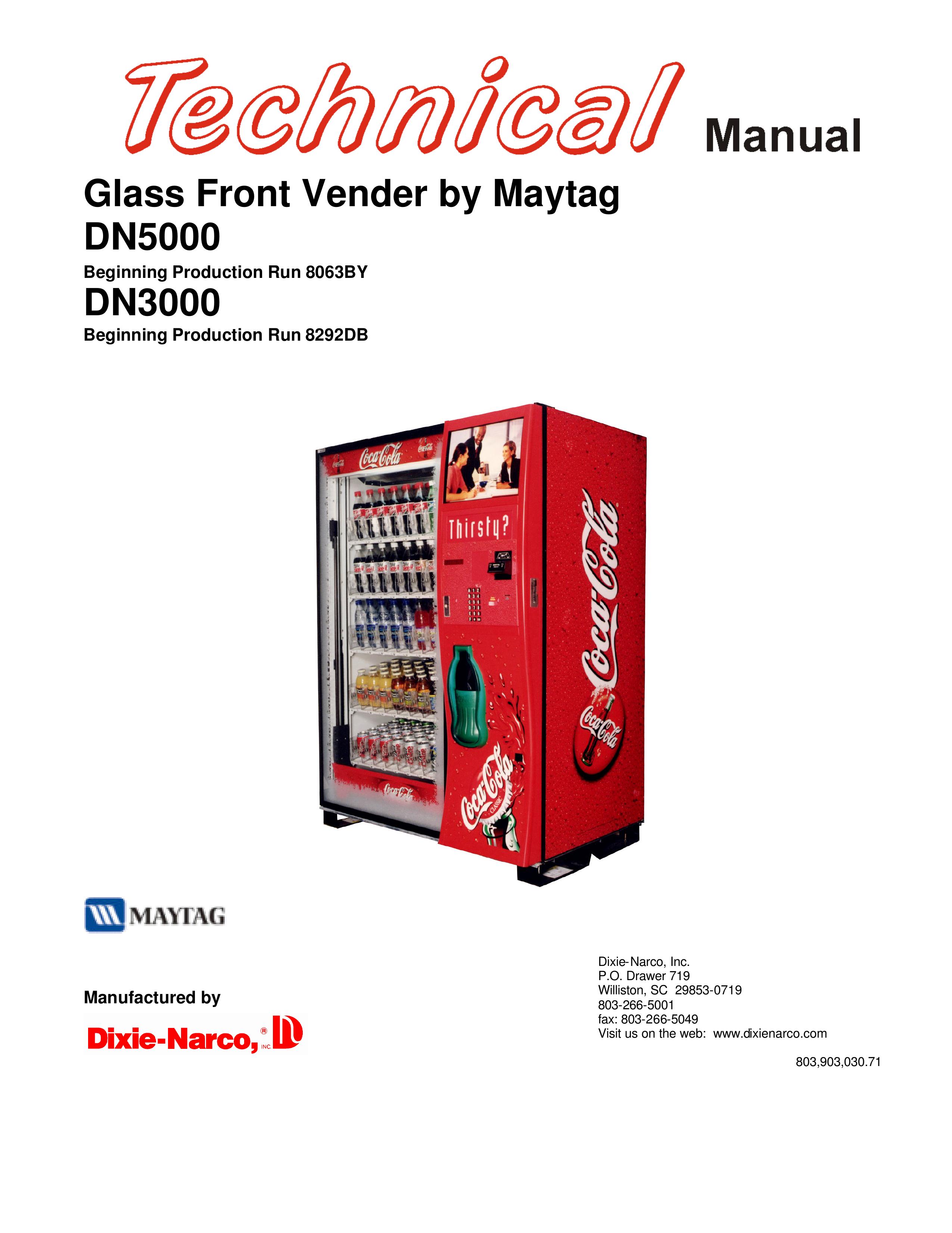 Maytag DN5000 Refrigerator User Manual