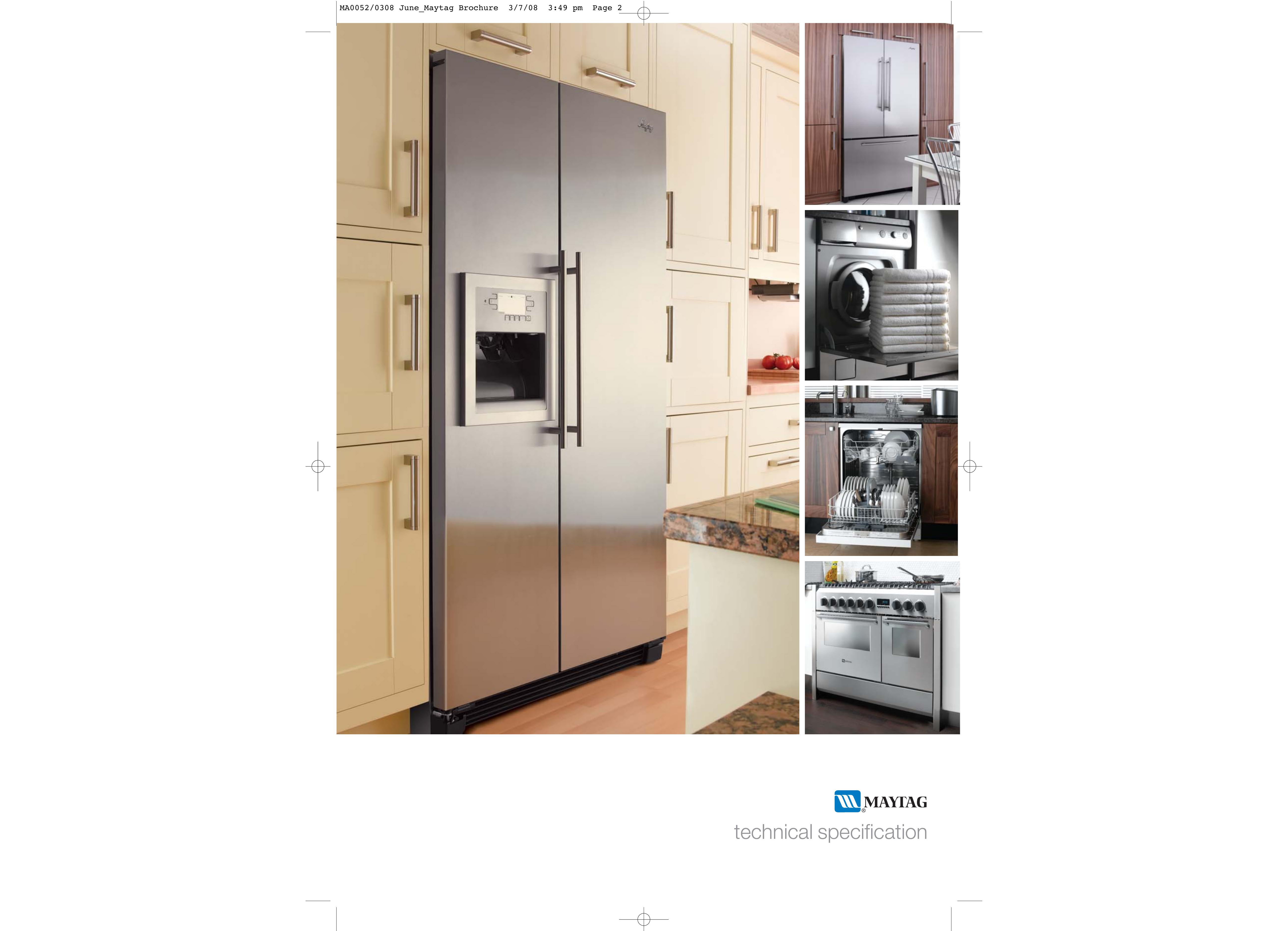 Maytag GZ262GEKB Refrigerator User Manual