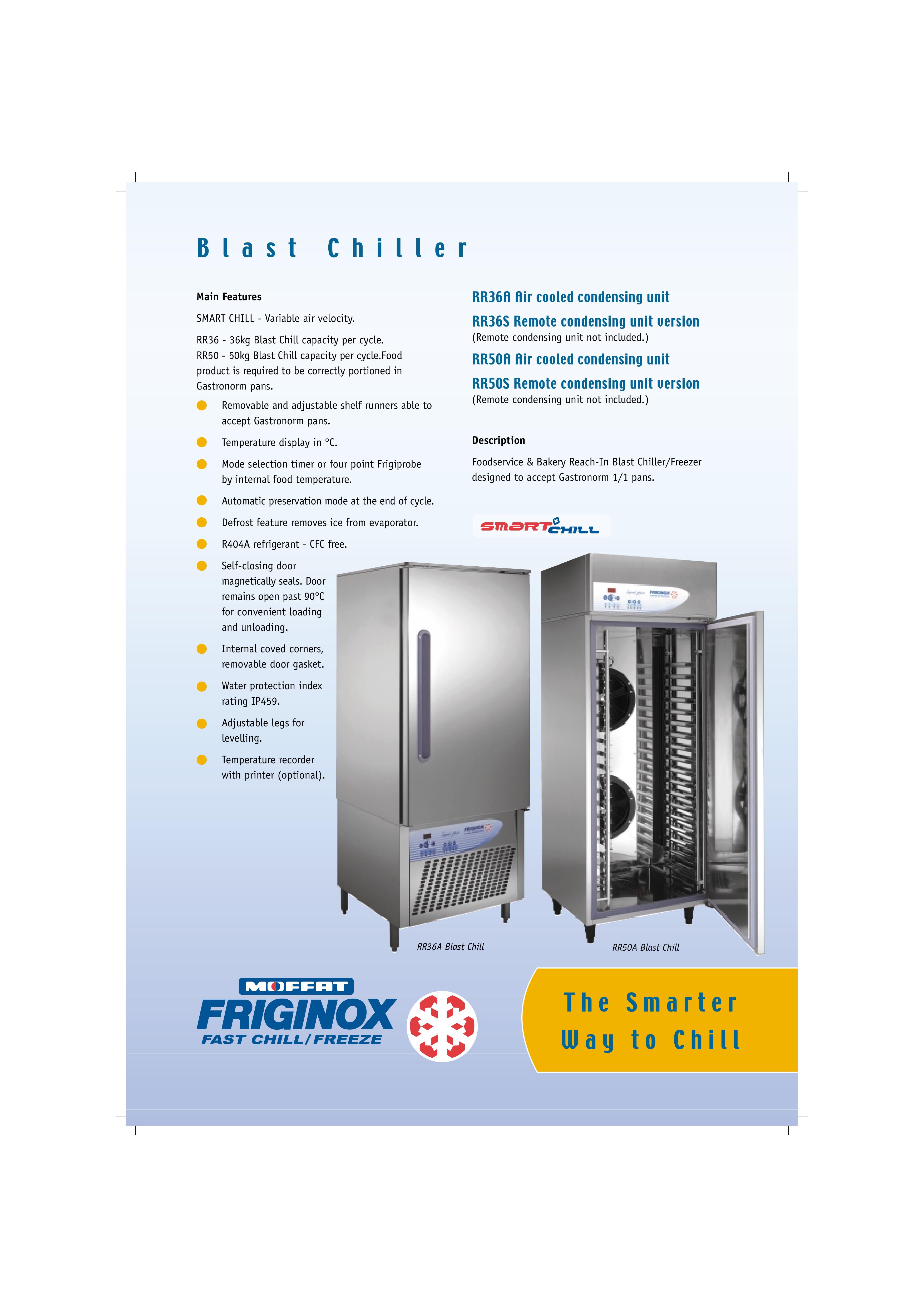 Moffat RR36A Refrigerator User Manual