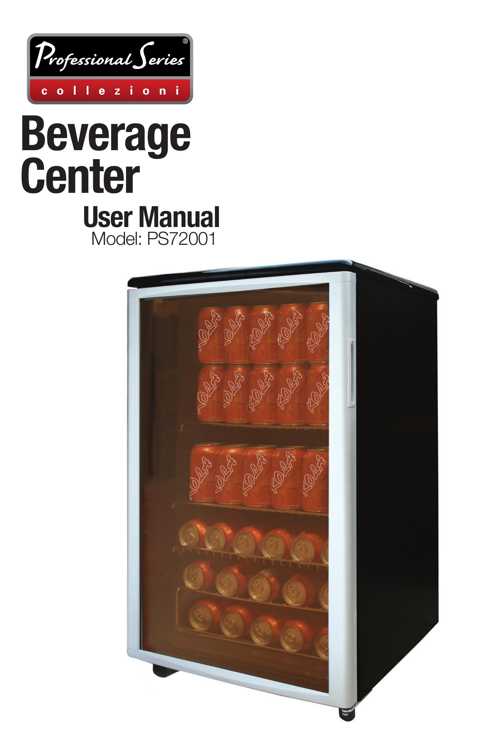 Professional Series PS72001 Refrigerator User Manual