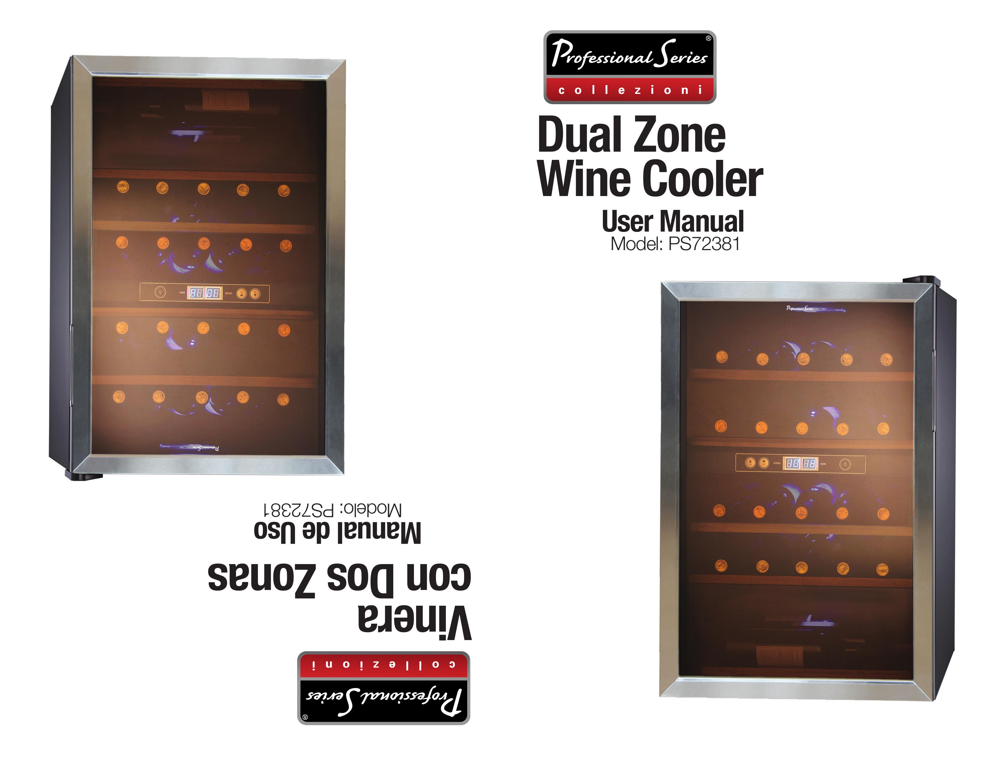 Professional Series PS72381 Refrigerator User Manual