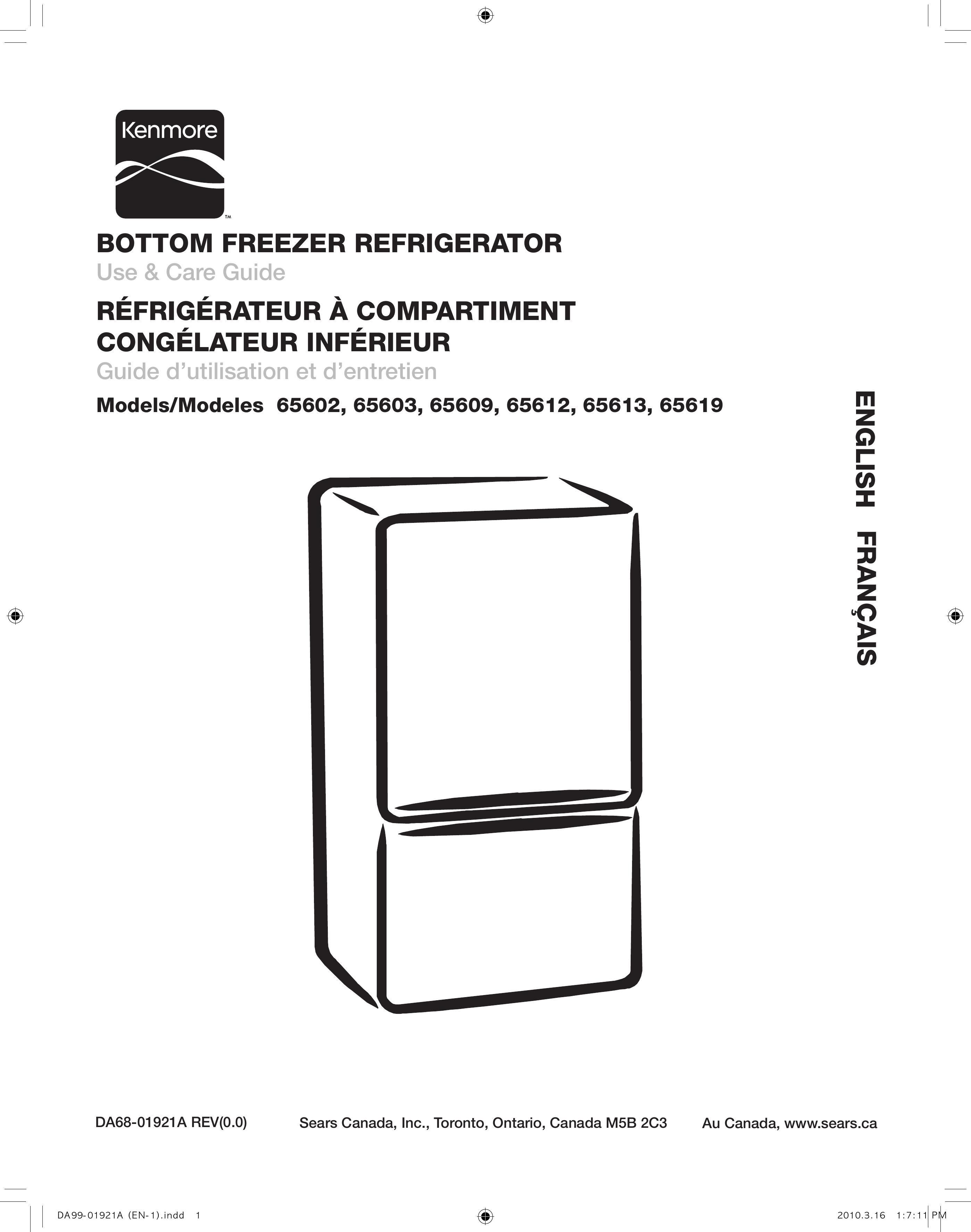 Samsung 65603 Refrigerator User Manual