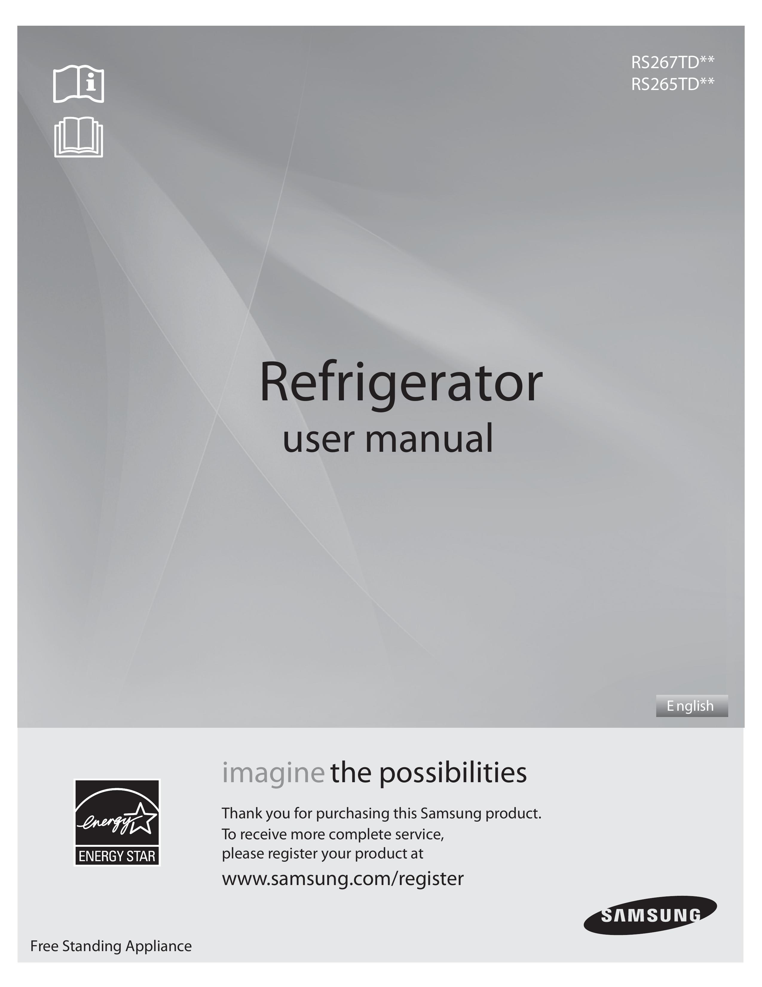 Samsung DA68-01890Q Refrigerator User Manual