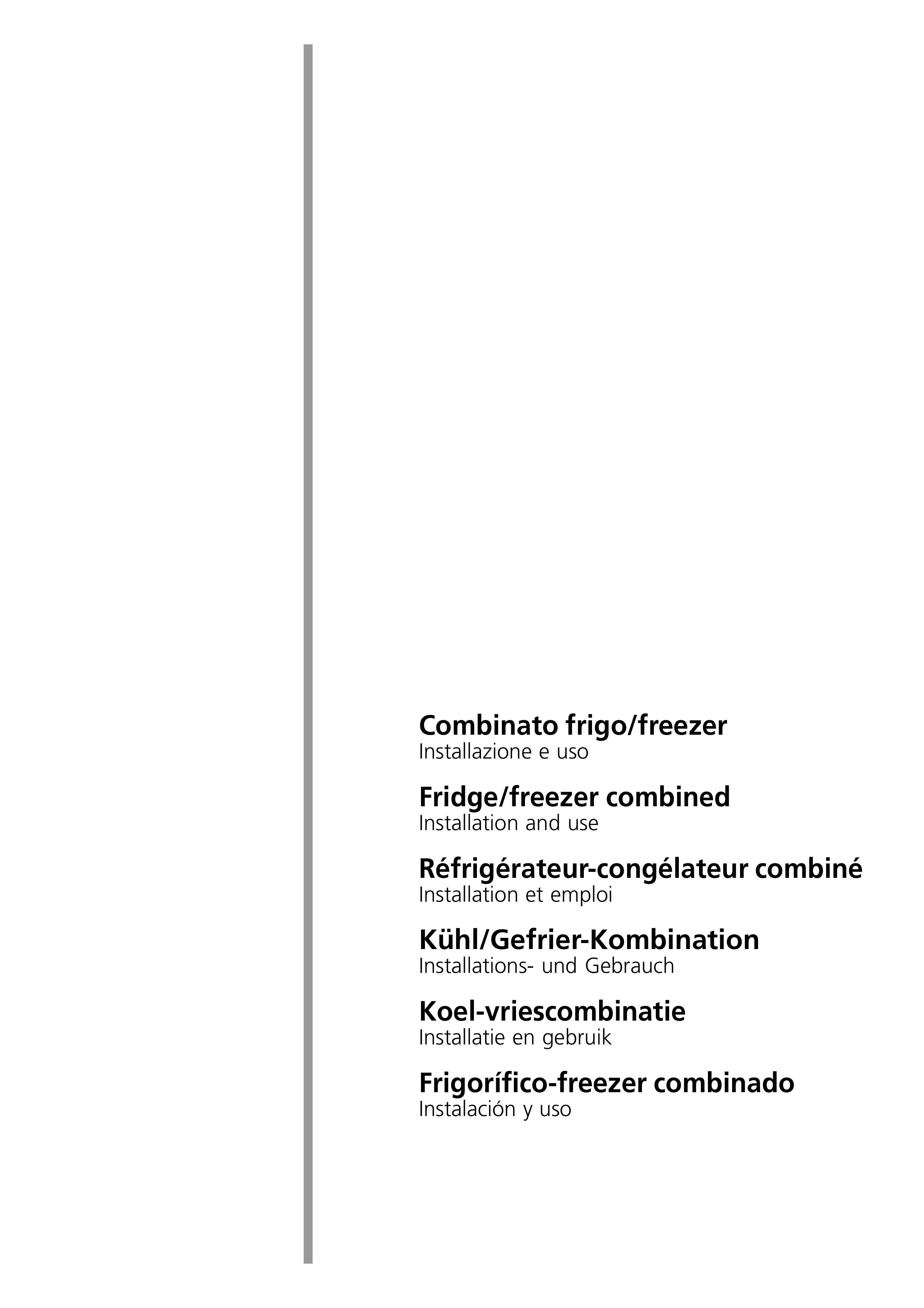 Smeg CR330SE Refrigerator User Manual