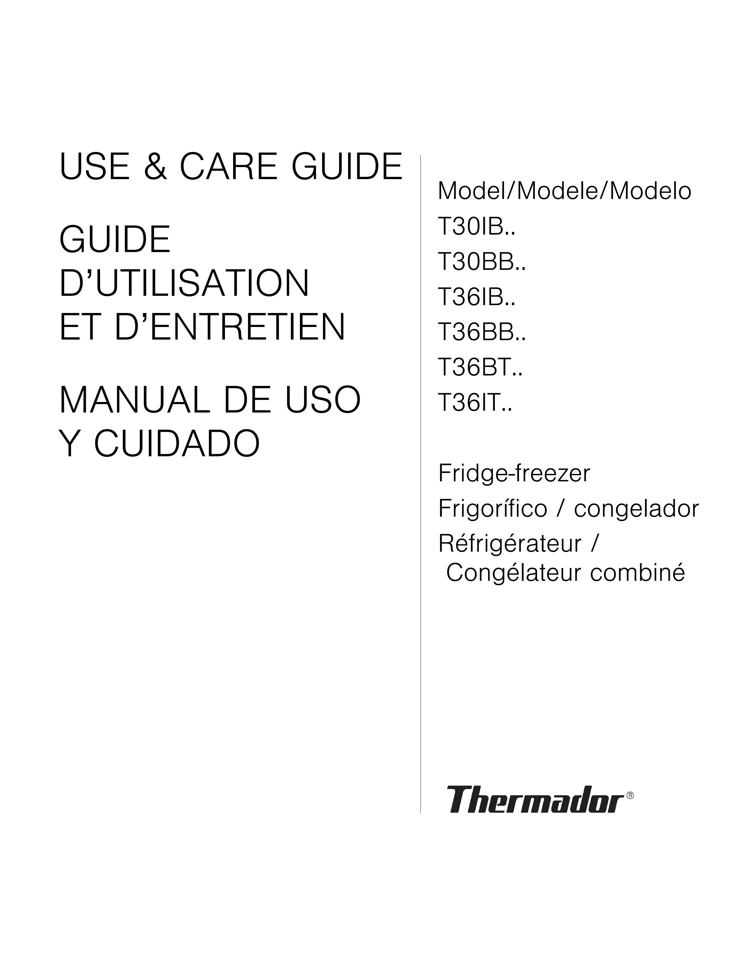 Thermador T36BT Refrigerator User Manual