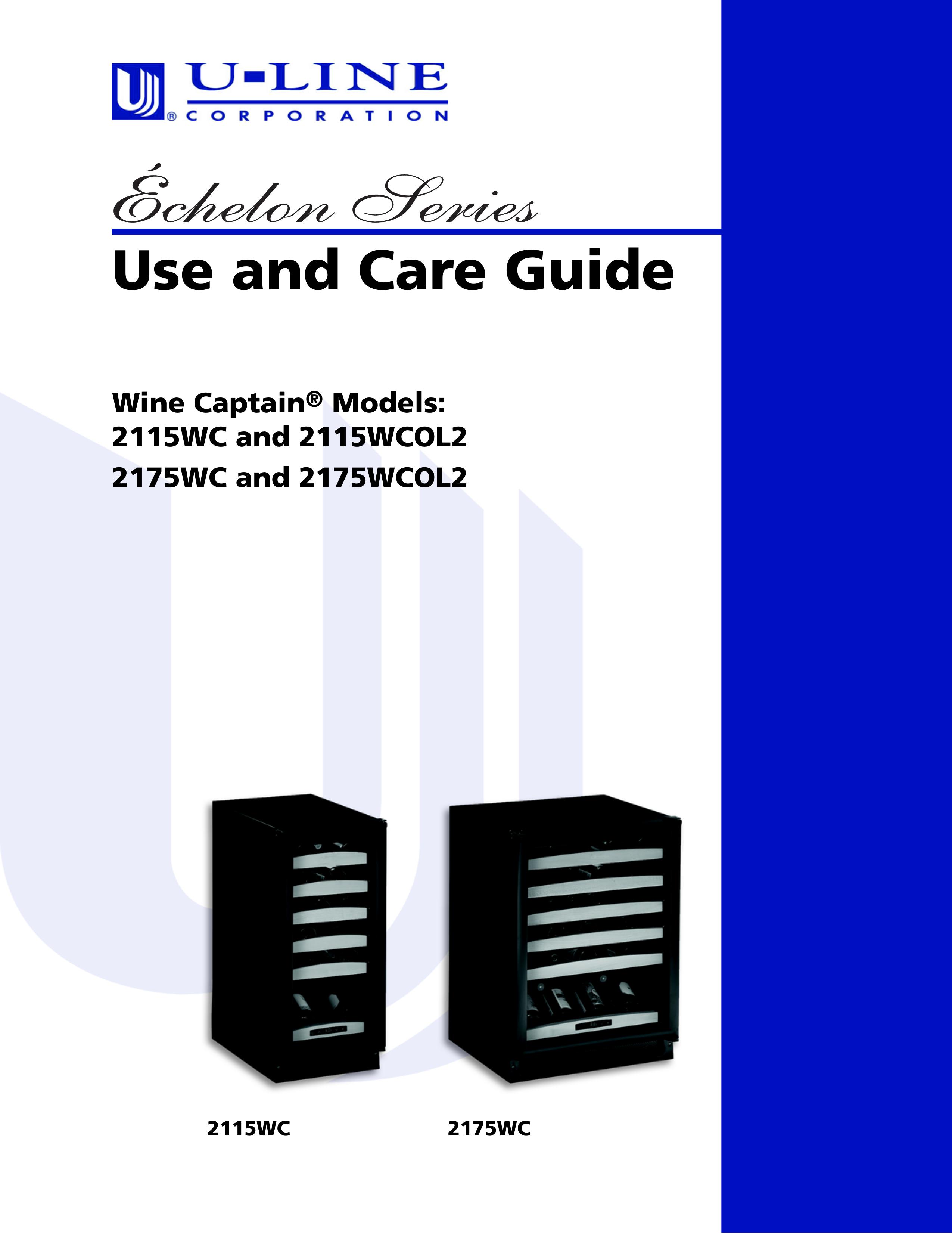 U-Line 2175WCOL2 Refrigerator User Manual