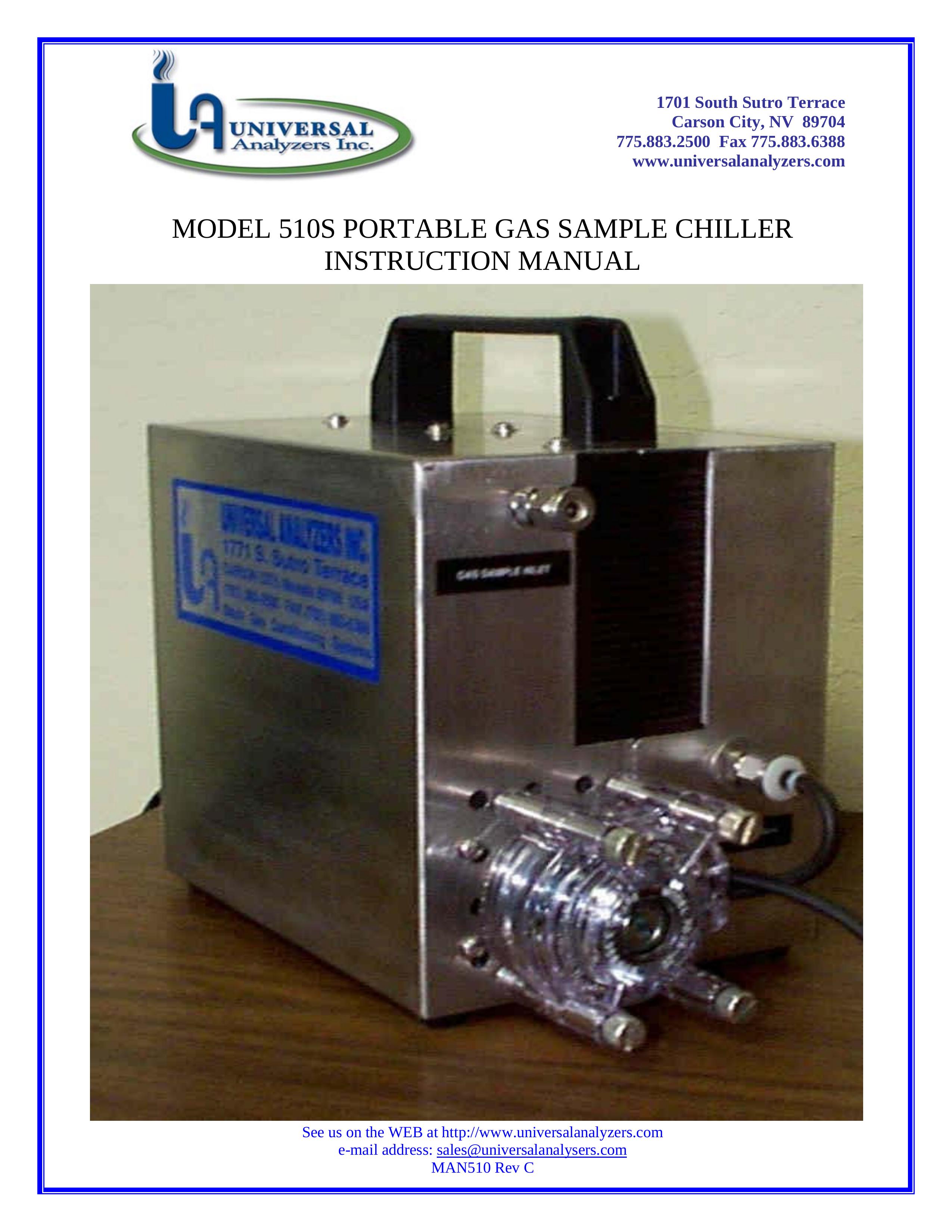 Universal 510S Refrigerator User Manual