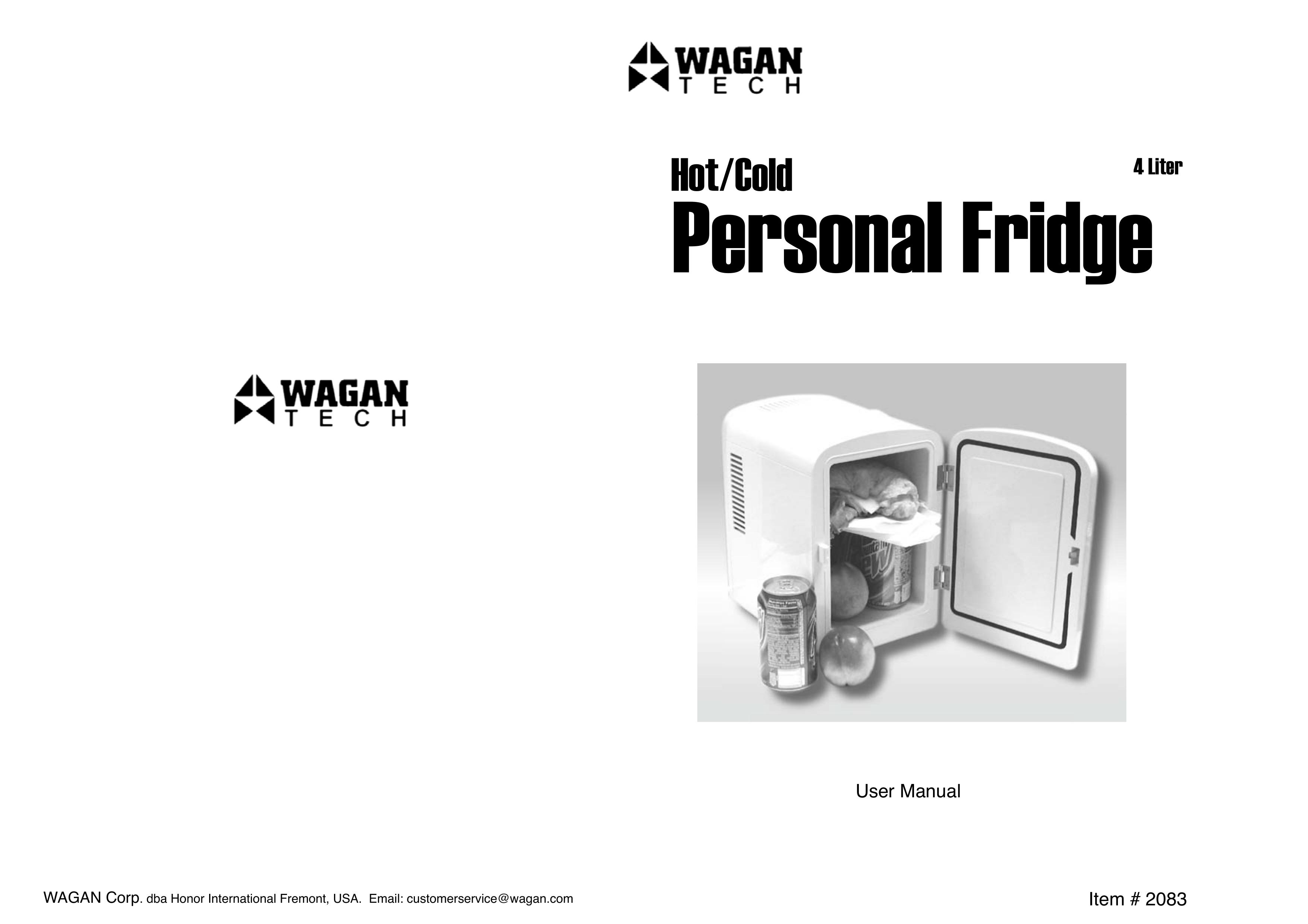 Wagan 2083 Refrigerator User Manual