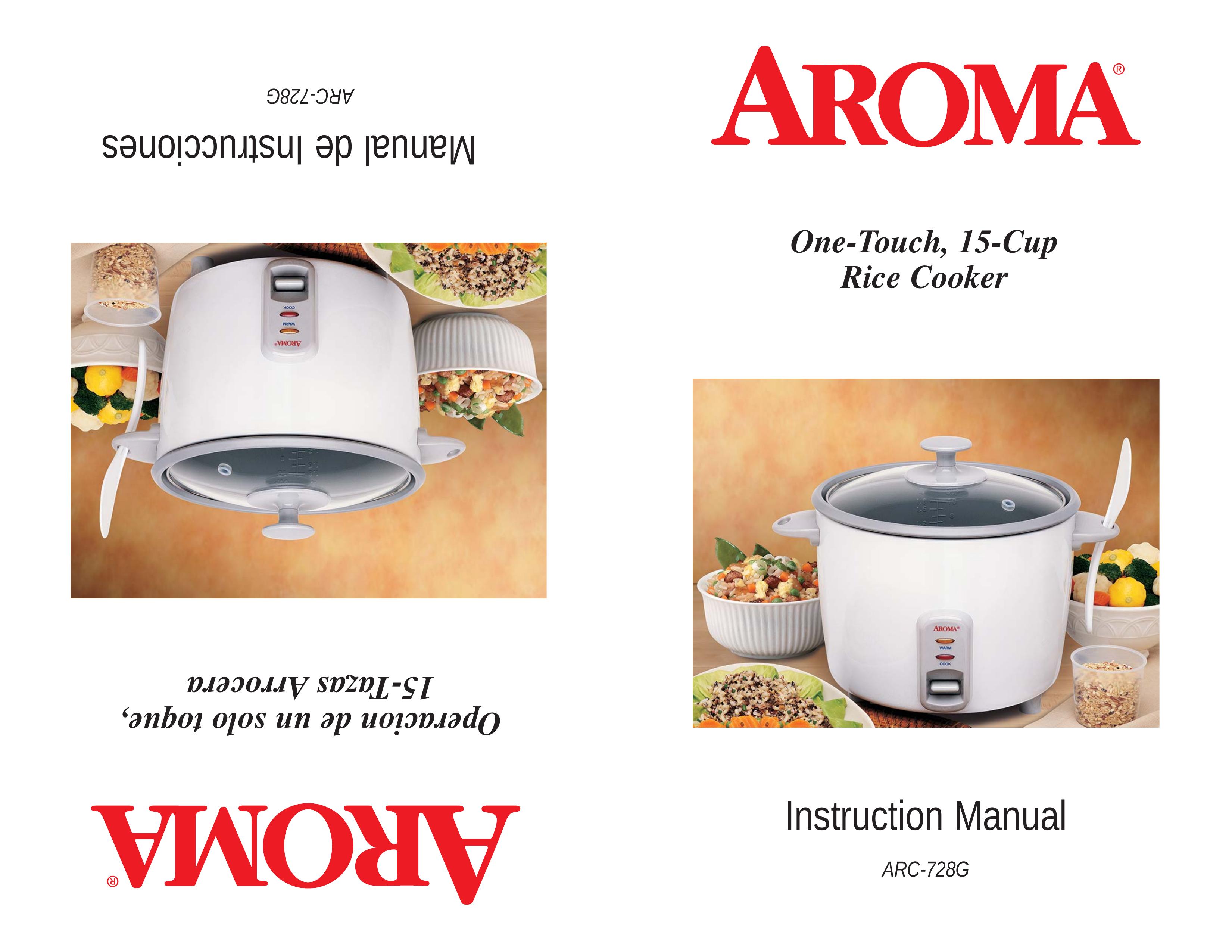Aroma apc 728g Rice Cooker User Manual