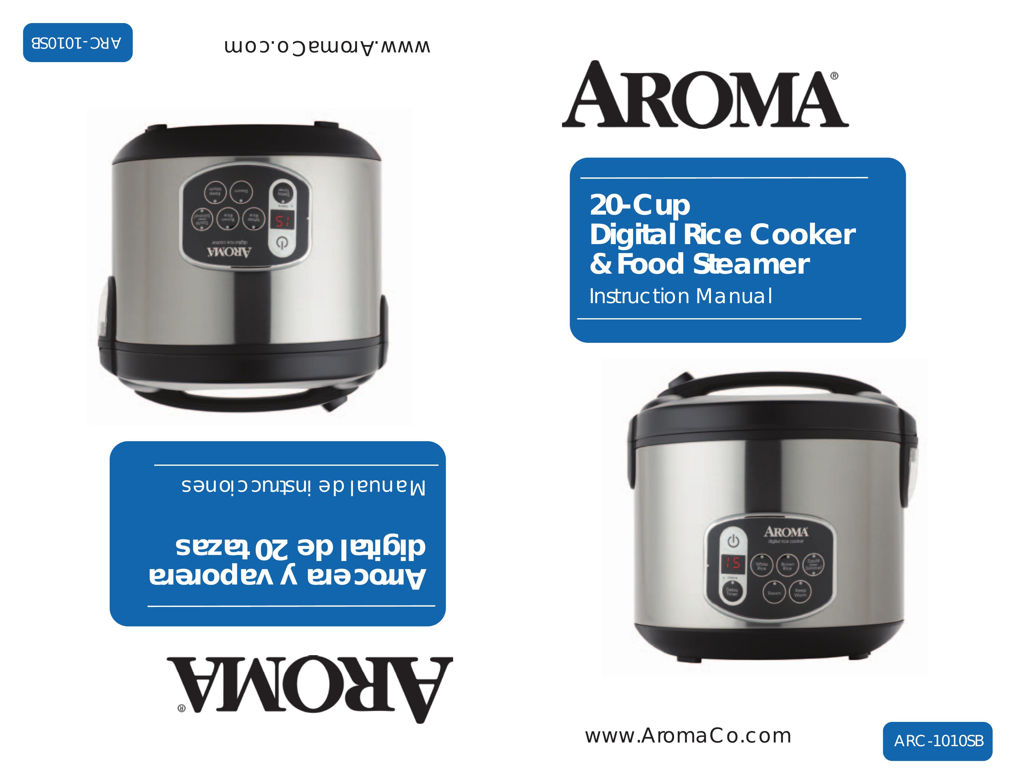 Aroma ARC-1010SB Rice Cooker User Manual