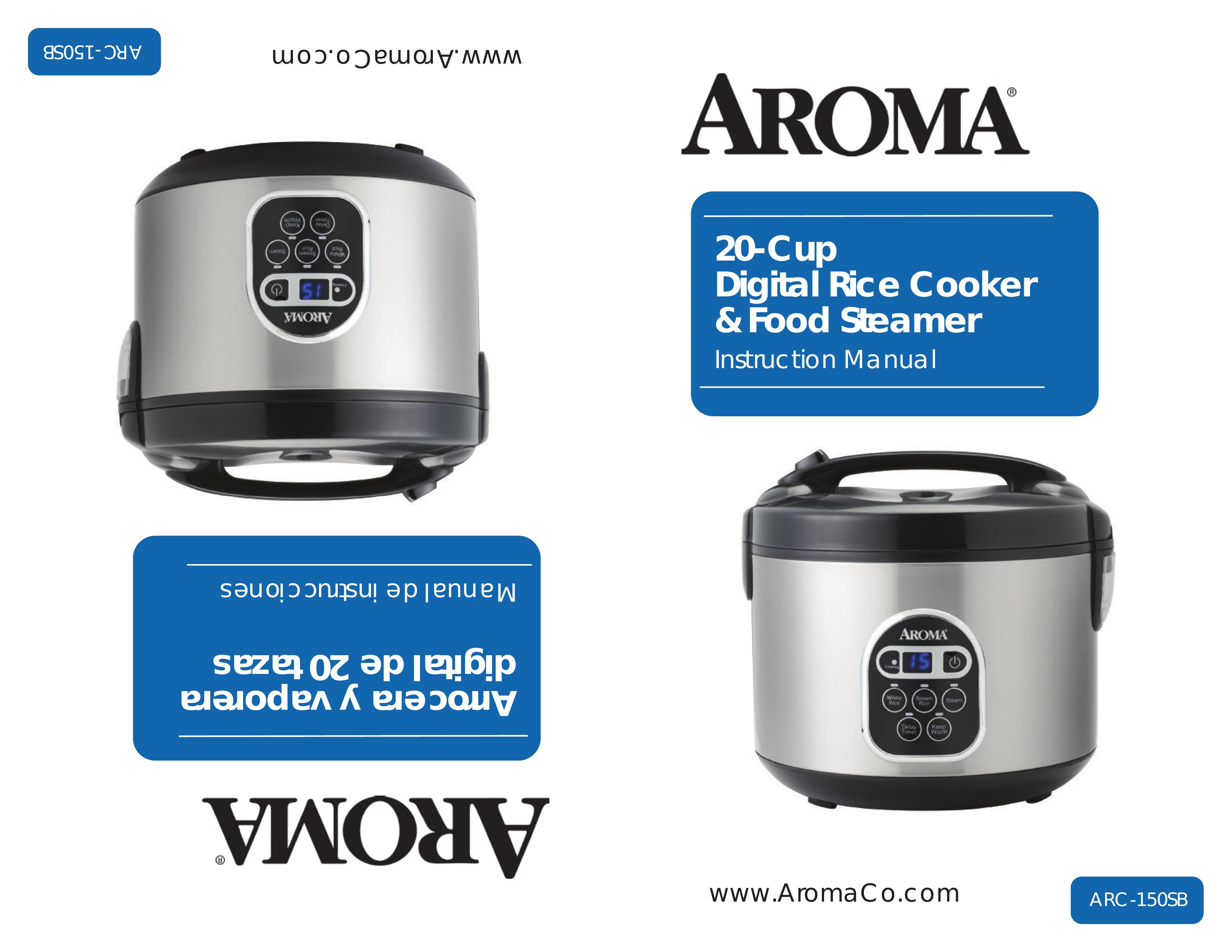 Aroma ARC-150SB Rice Cooker User Manual