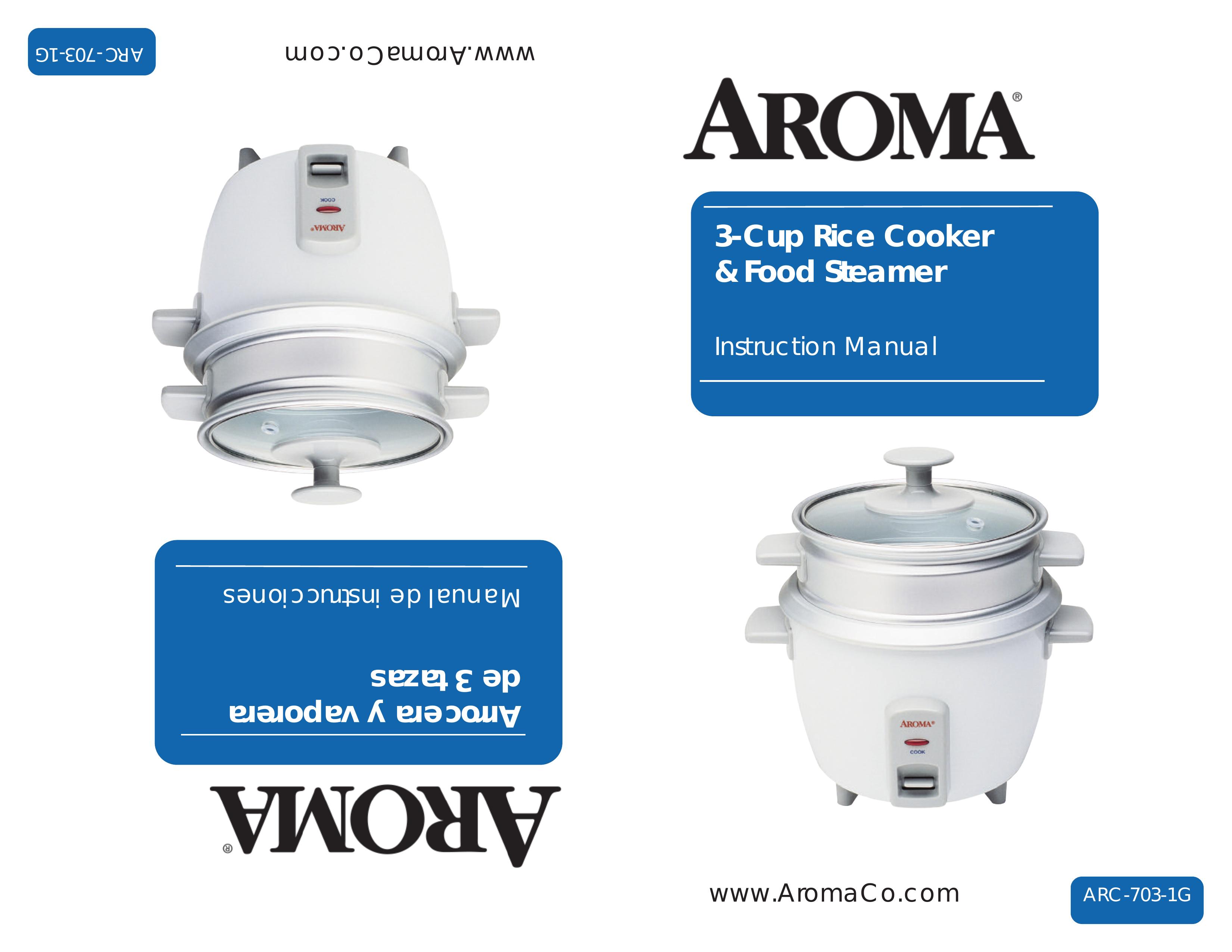 Aroma ARC-703-1G Rice Cooker User Manual