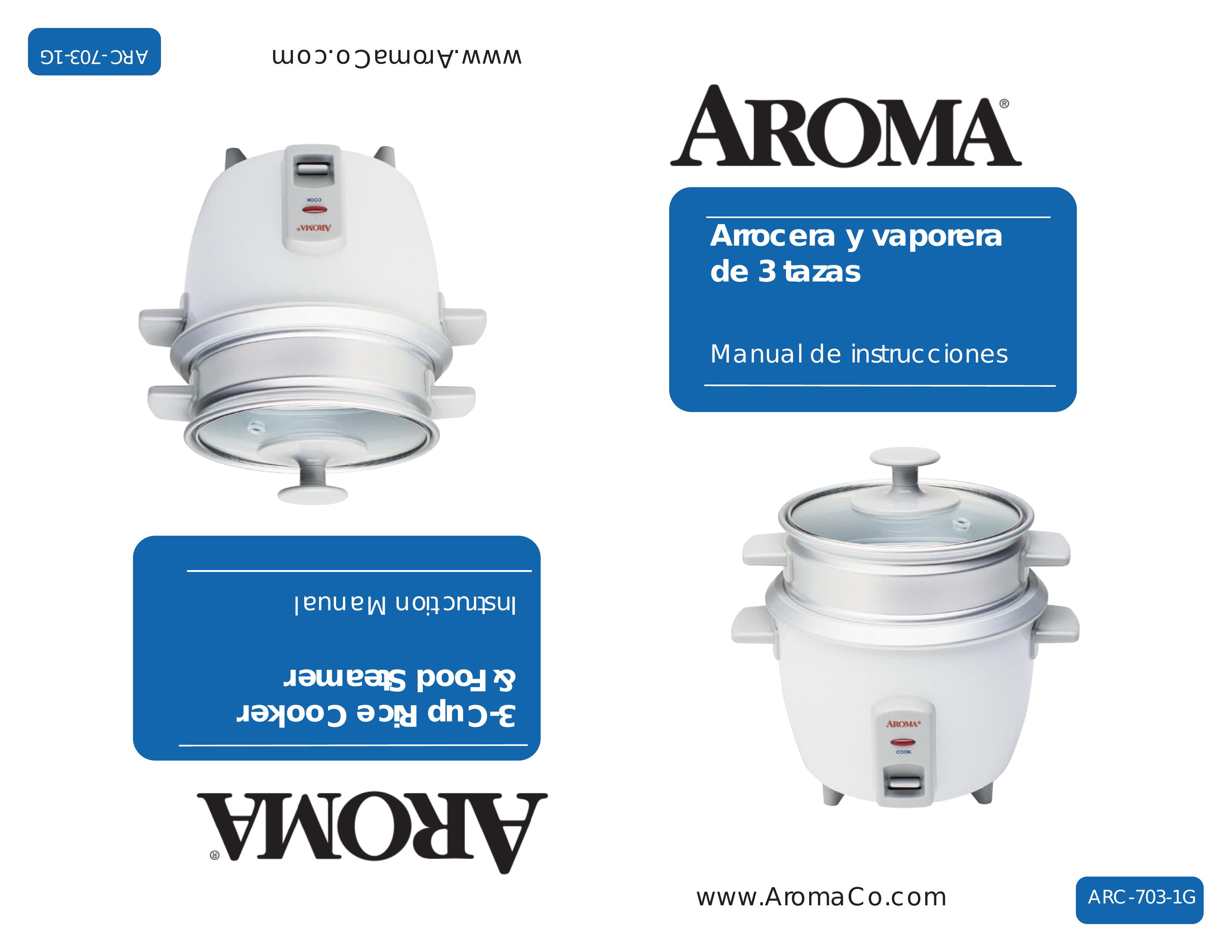 Aroma ARC-703-1G Rice Cooker User Manual