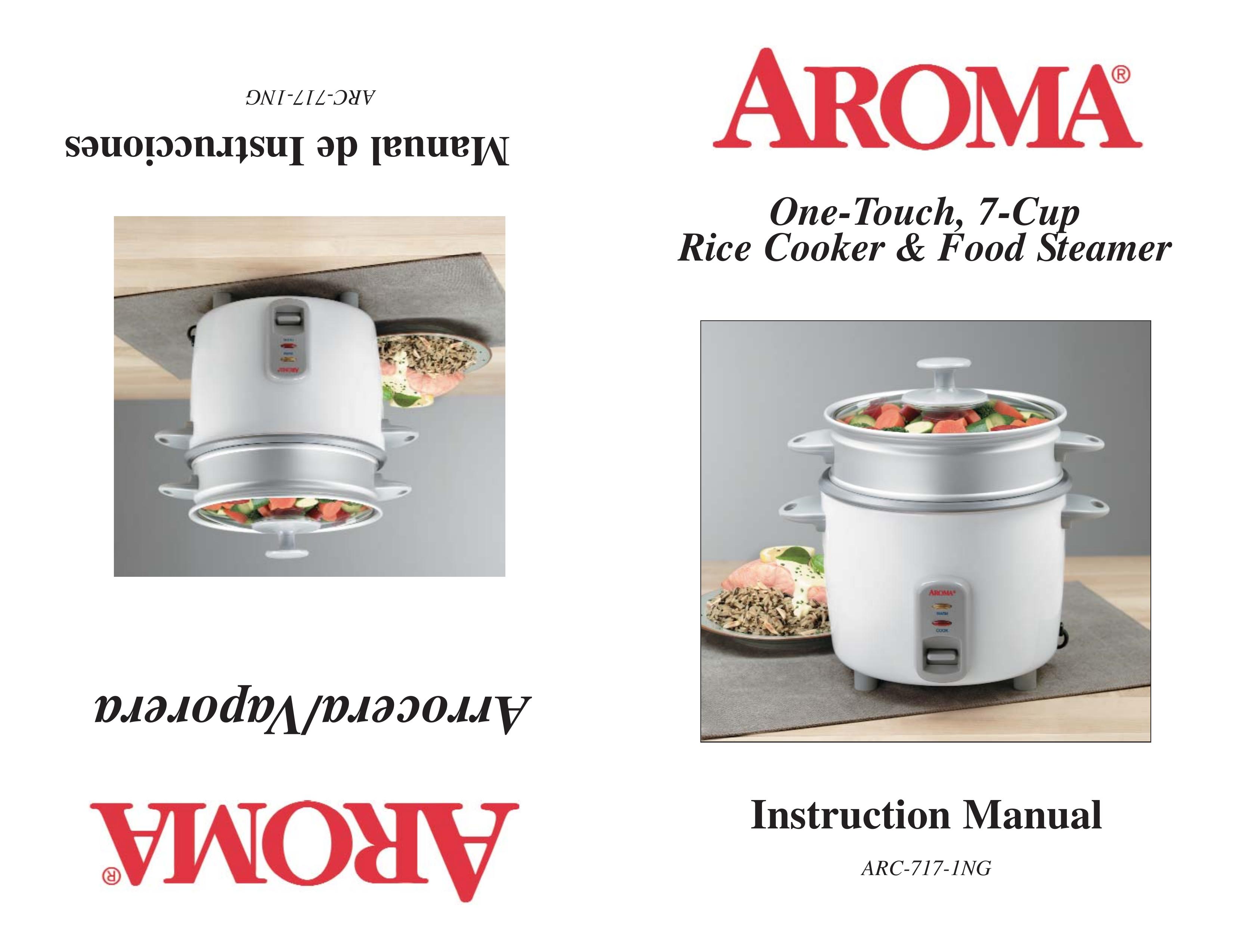 Aroma ARC-717-ING Rice Cooker User Manual