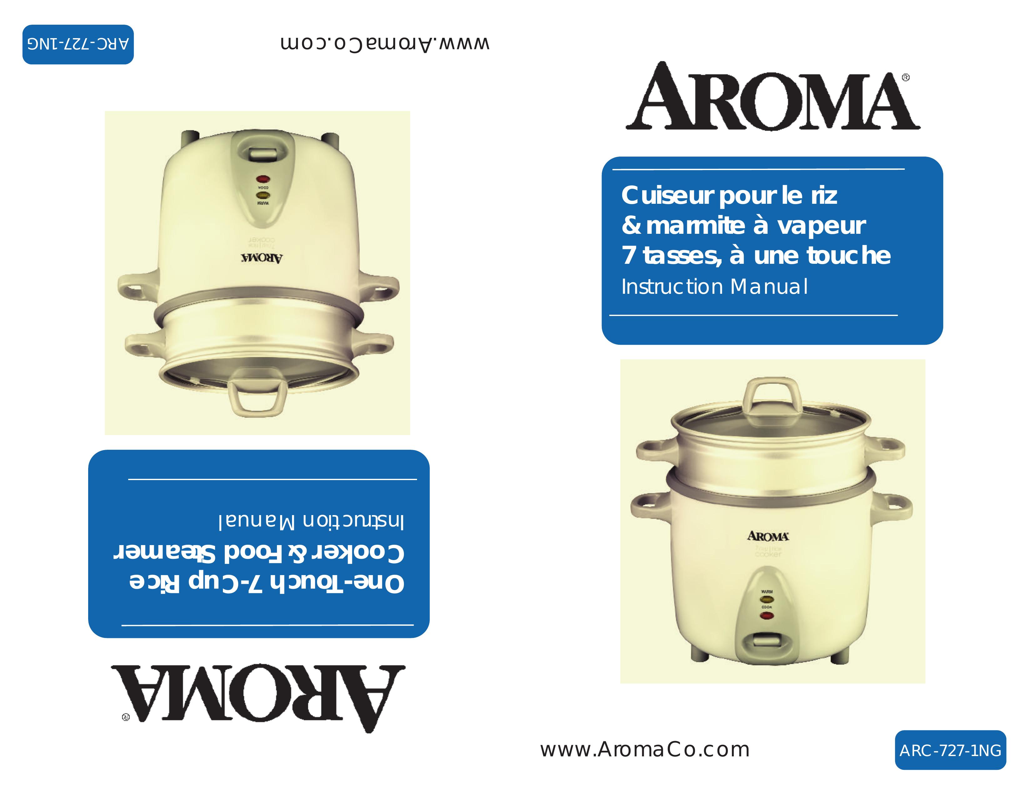 Aroma ARC-727-1NG Rice Cooker User Manual