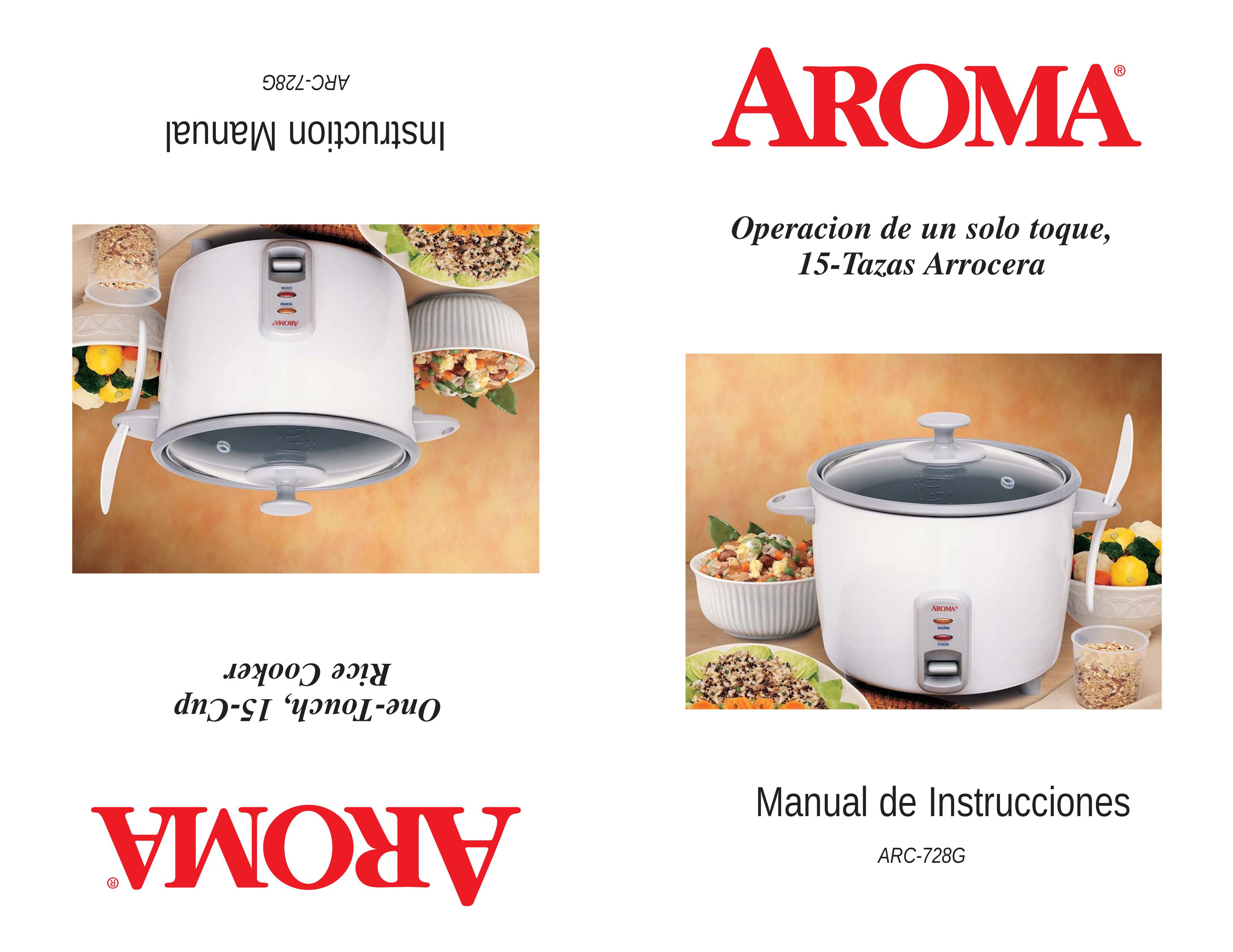 Aroma ARC-728G Rice Cooker User Manual