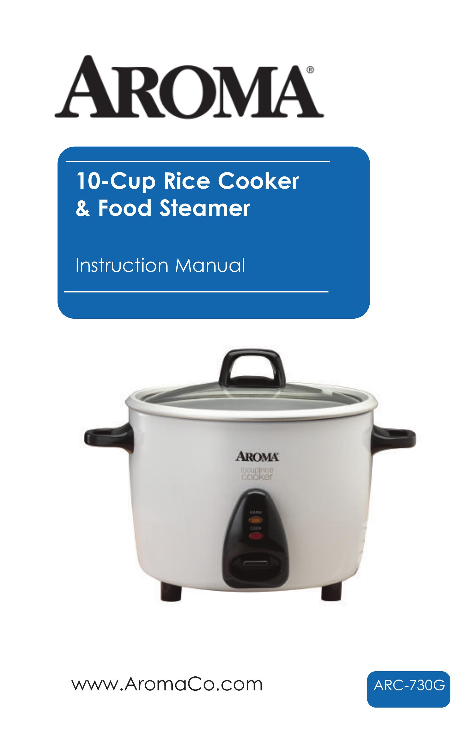 Aroma ARC-730G Rice Cooker User Manual